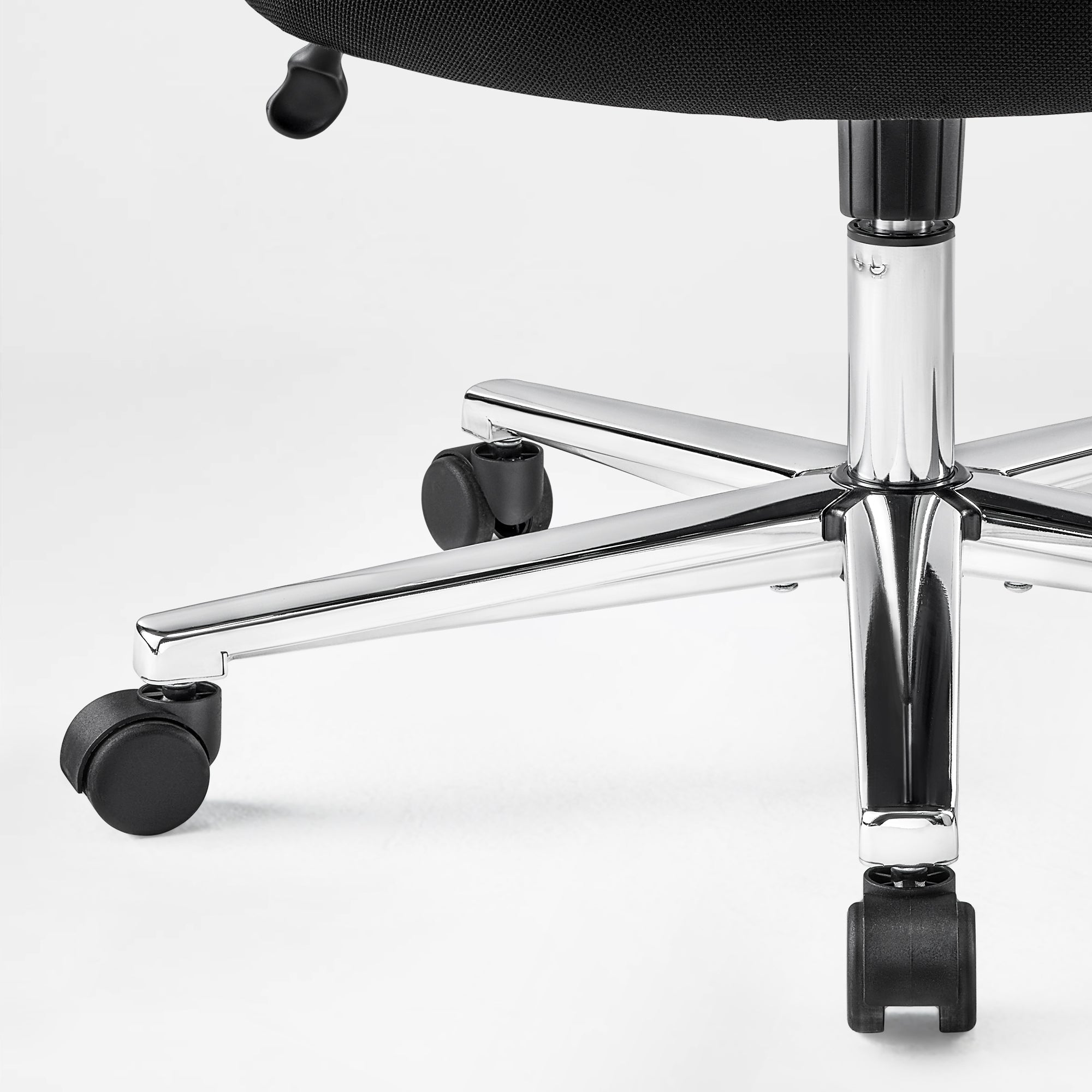 Eureka Ergonomic HOSS Big & Tall Heavy Duty Mesh Ergonomic Office Chair,Black Five star base
