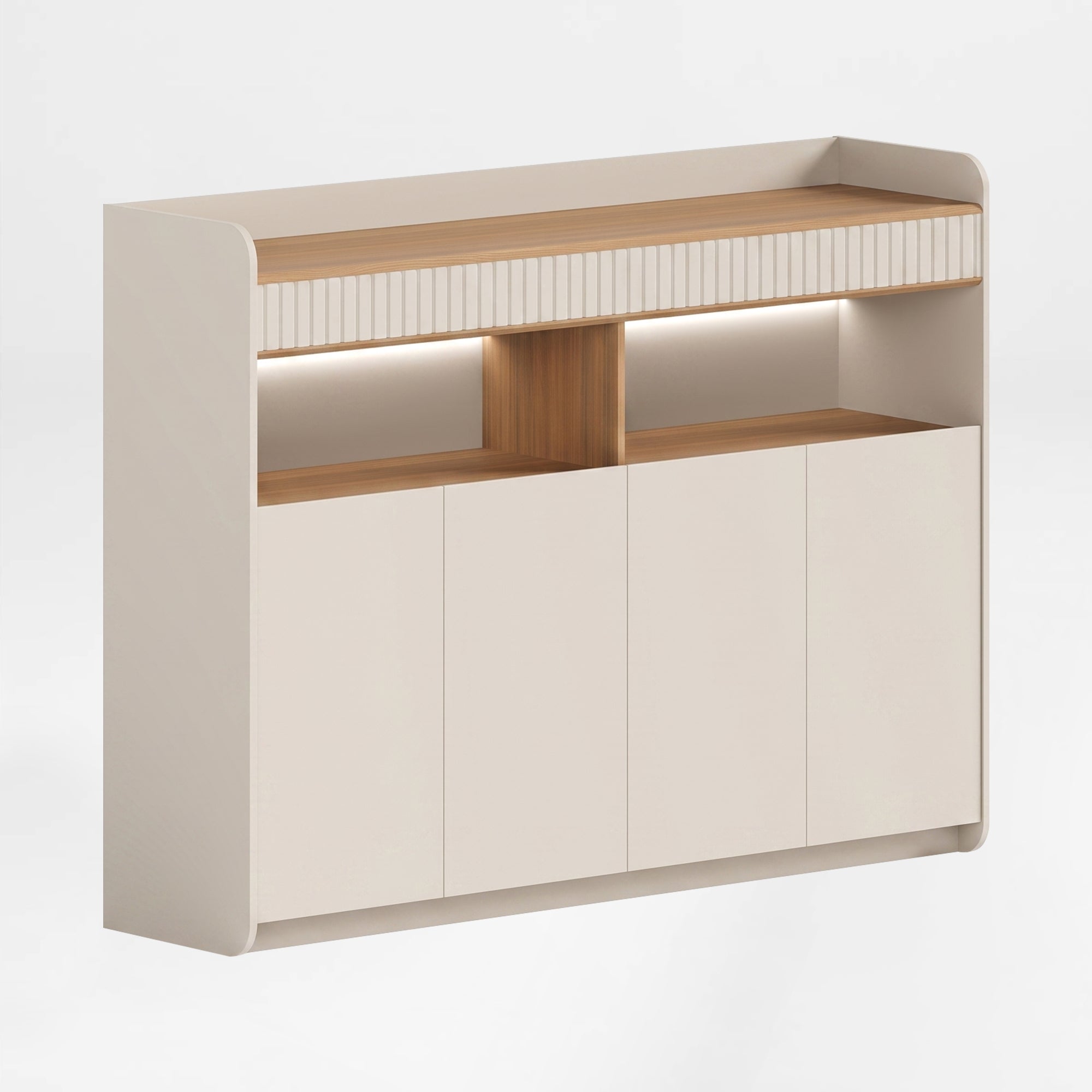 Modern Workstation Storage Cabinet