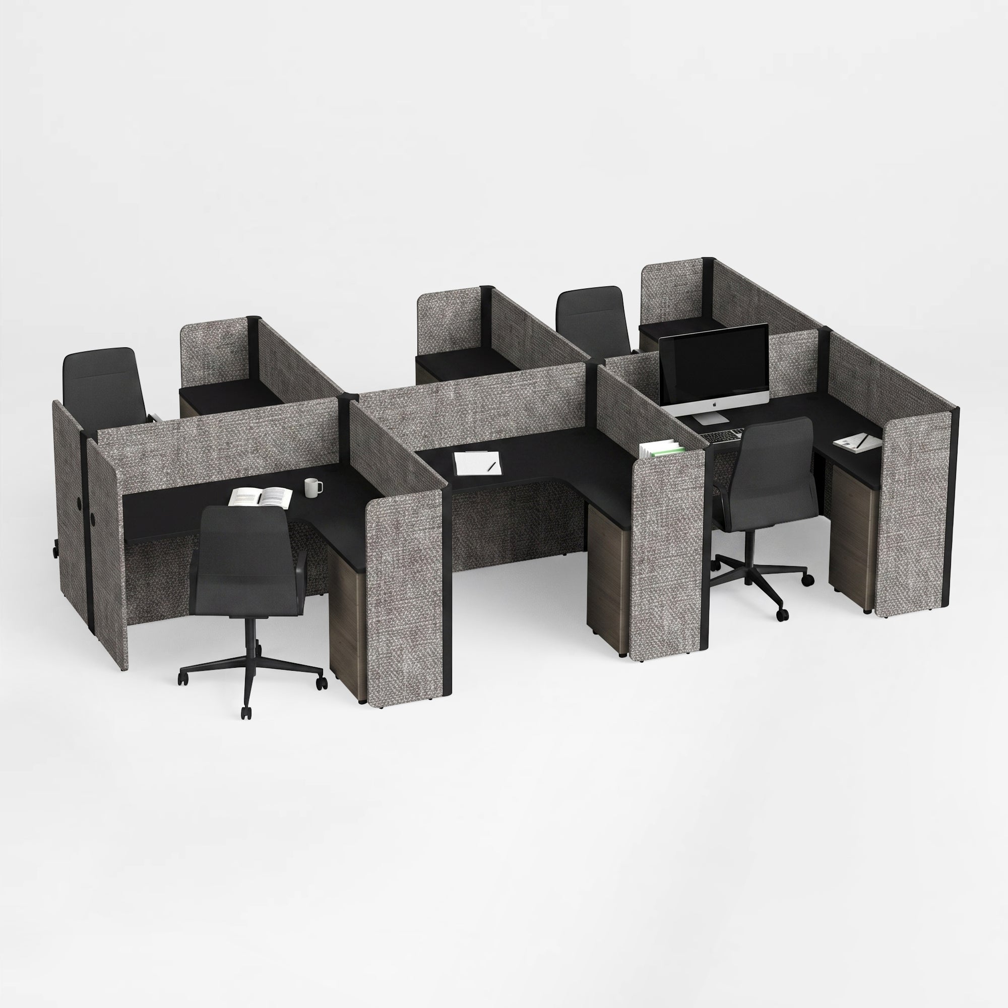 Modular Corner Workstation