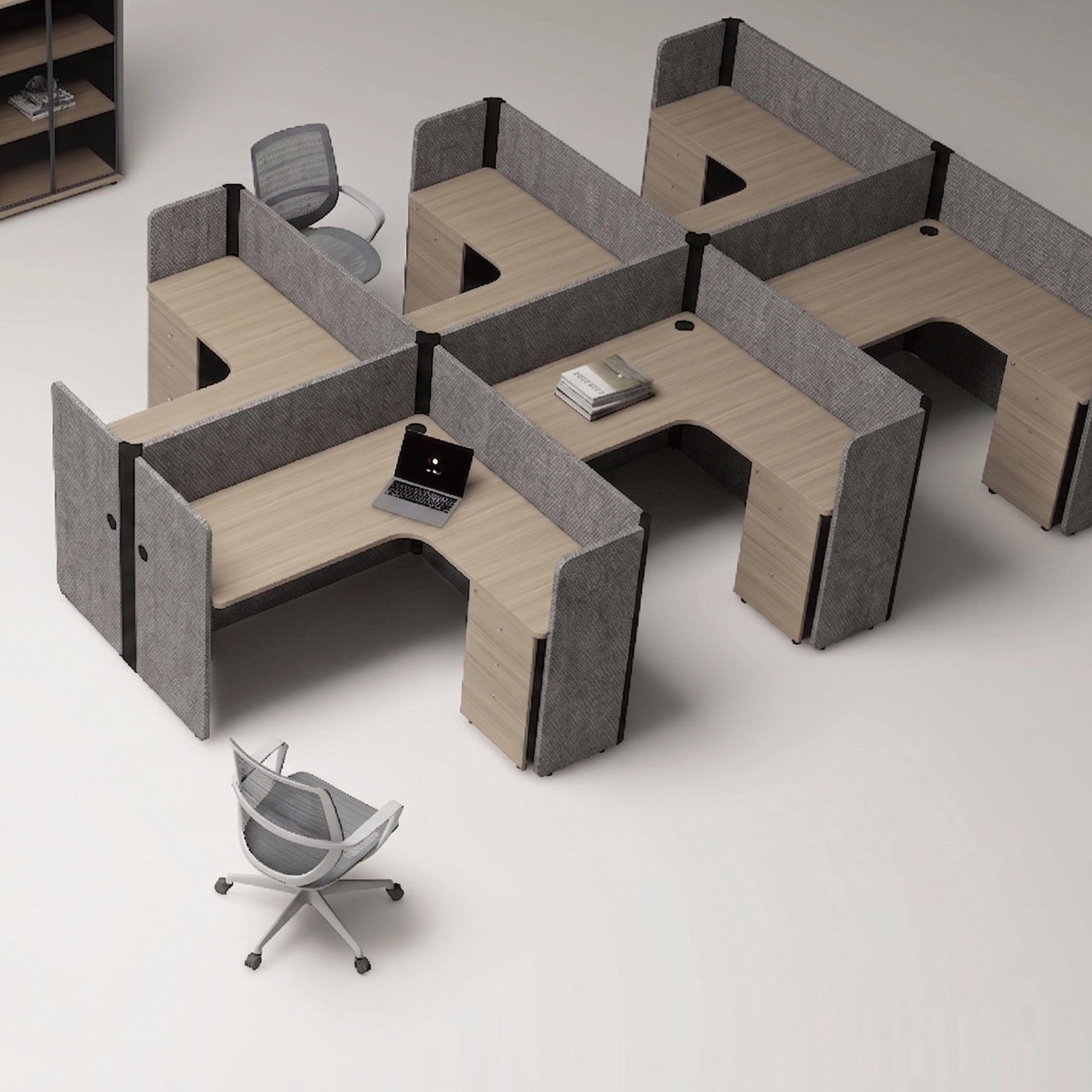Modular Corner Workstation