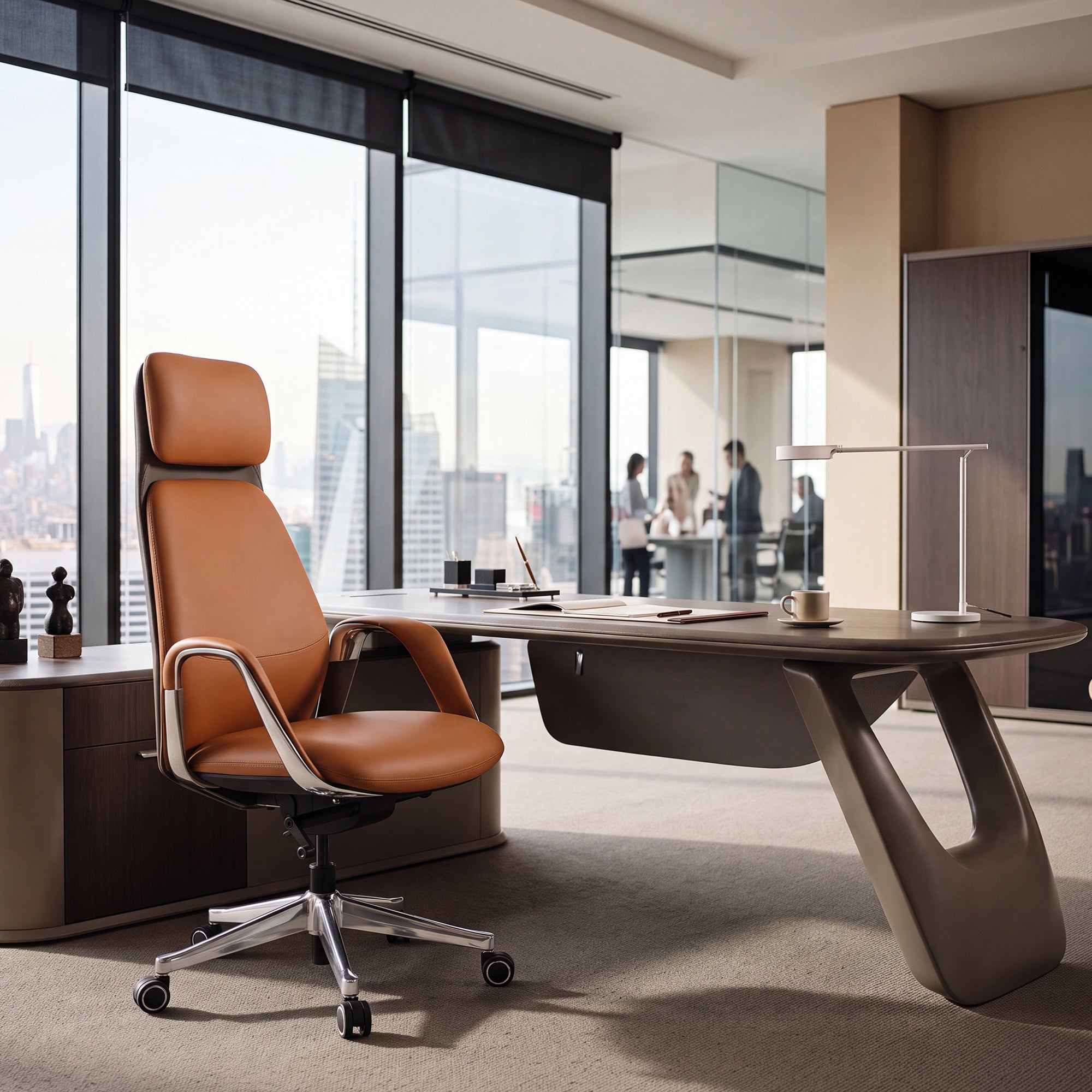 Serene, Napa Leather Executive Office Chair