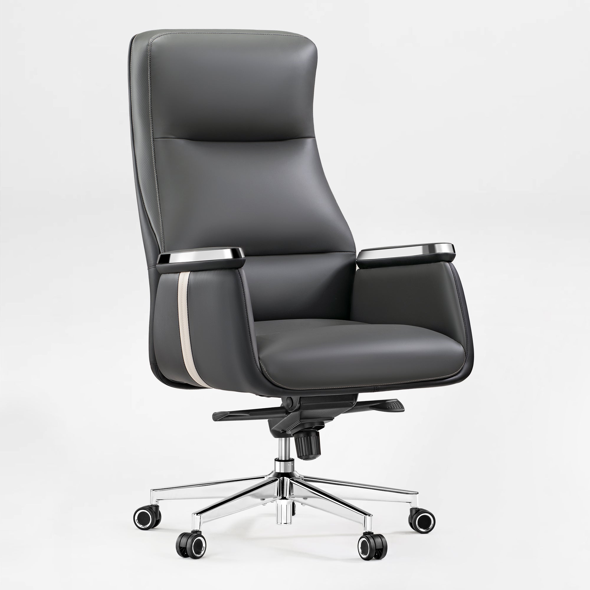 Royal II, Silicone & Leather Executive Ergonomic Office Chair