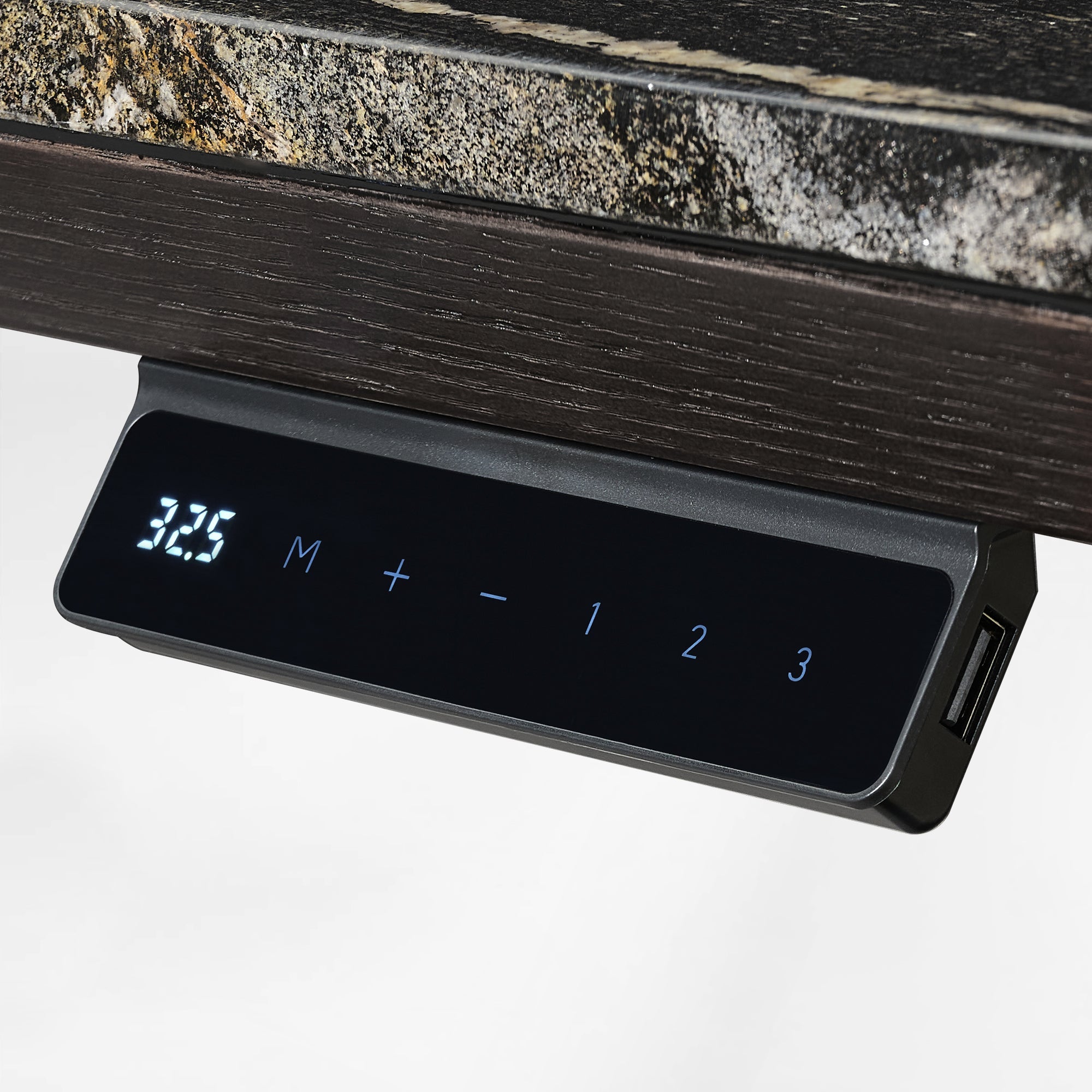 Eureka Ergonomic Magma Pro Digital Display LED Controller with Memory Presets and Height Adjustment Buttons.