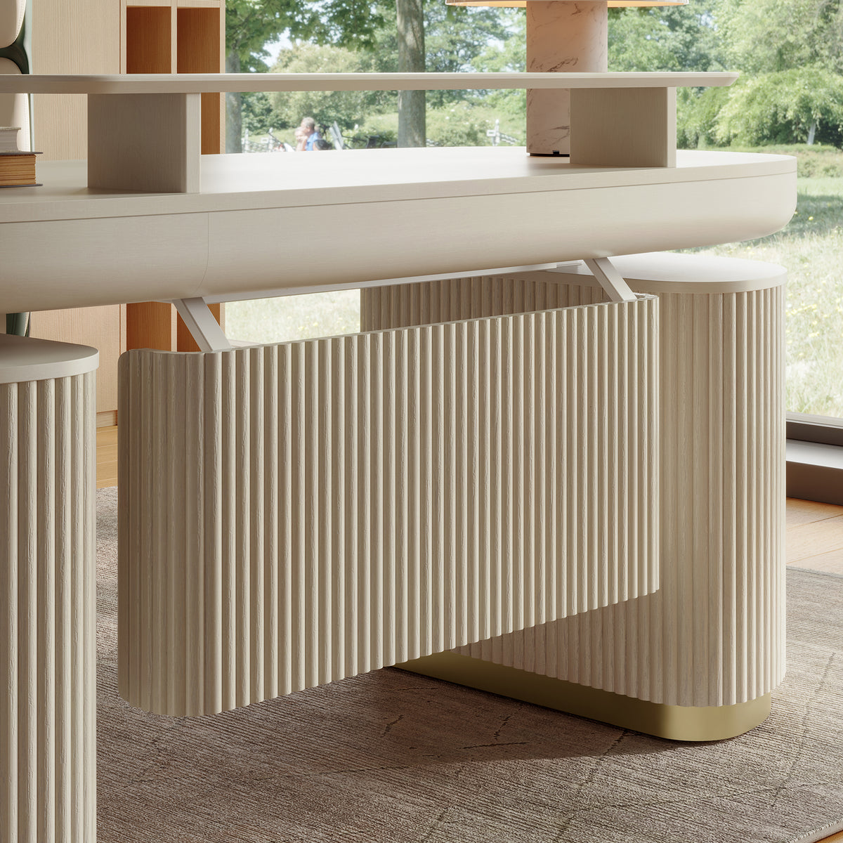 Opal Executive Office Desk (66"x29")