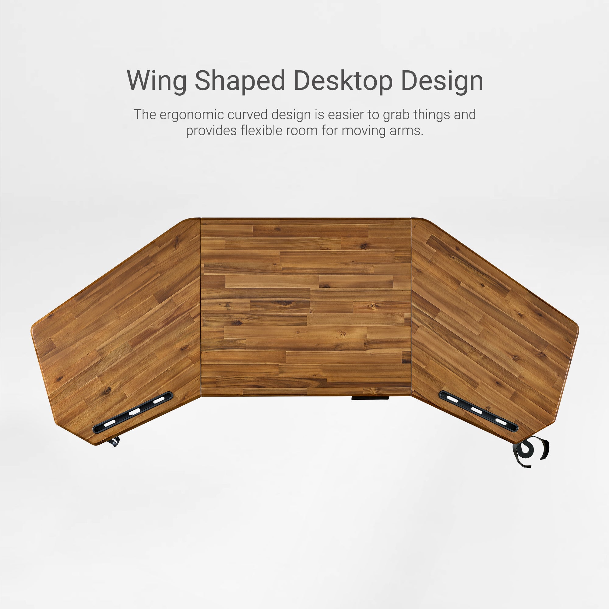  Dark Acacia 72" extra large desktop