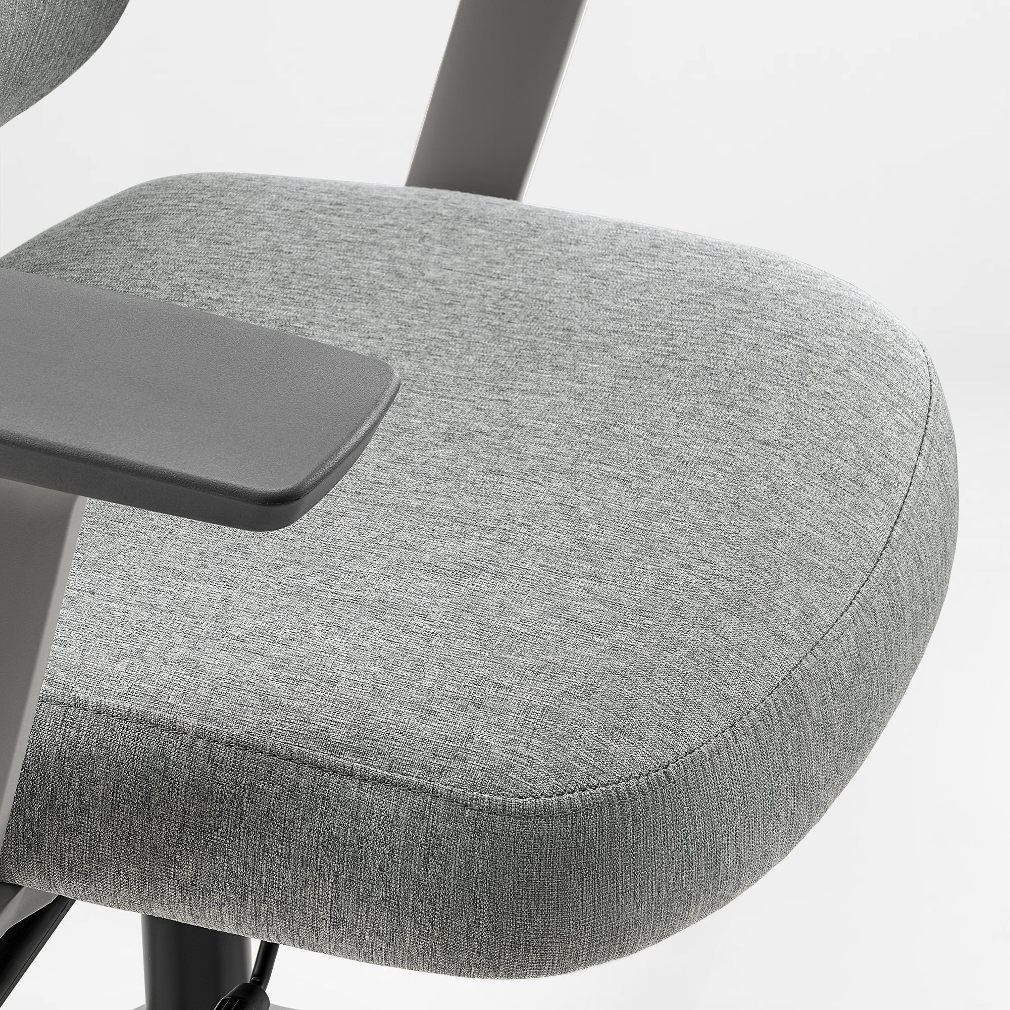 Soft Seat cushion, Silver Gray, Fabric
