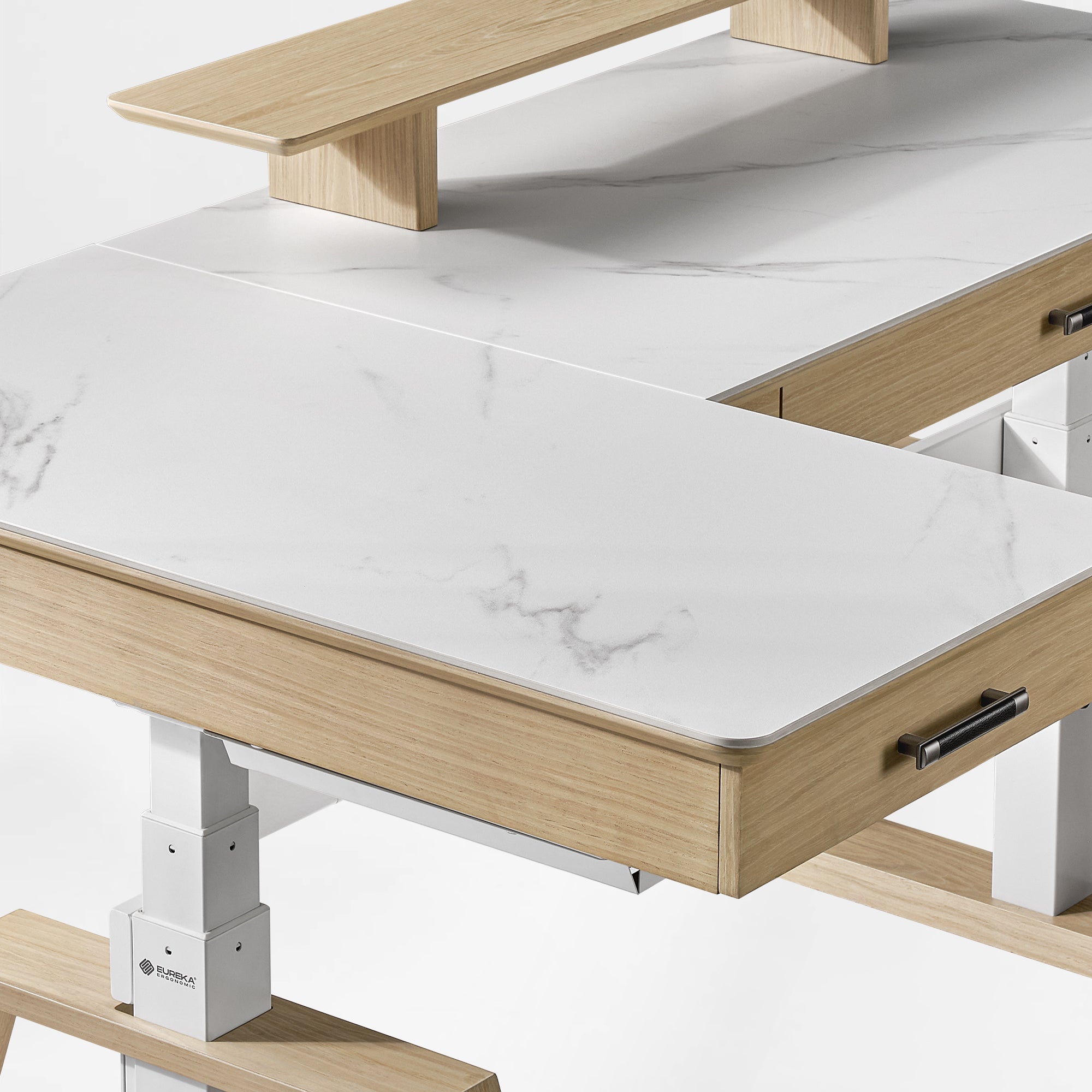 Ark Pro L-Shaped Standing Desk (63"x23")