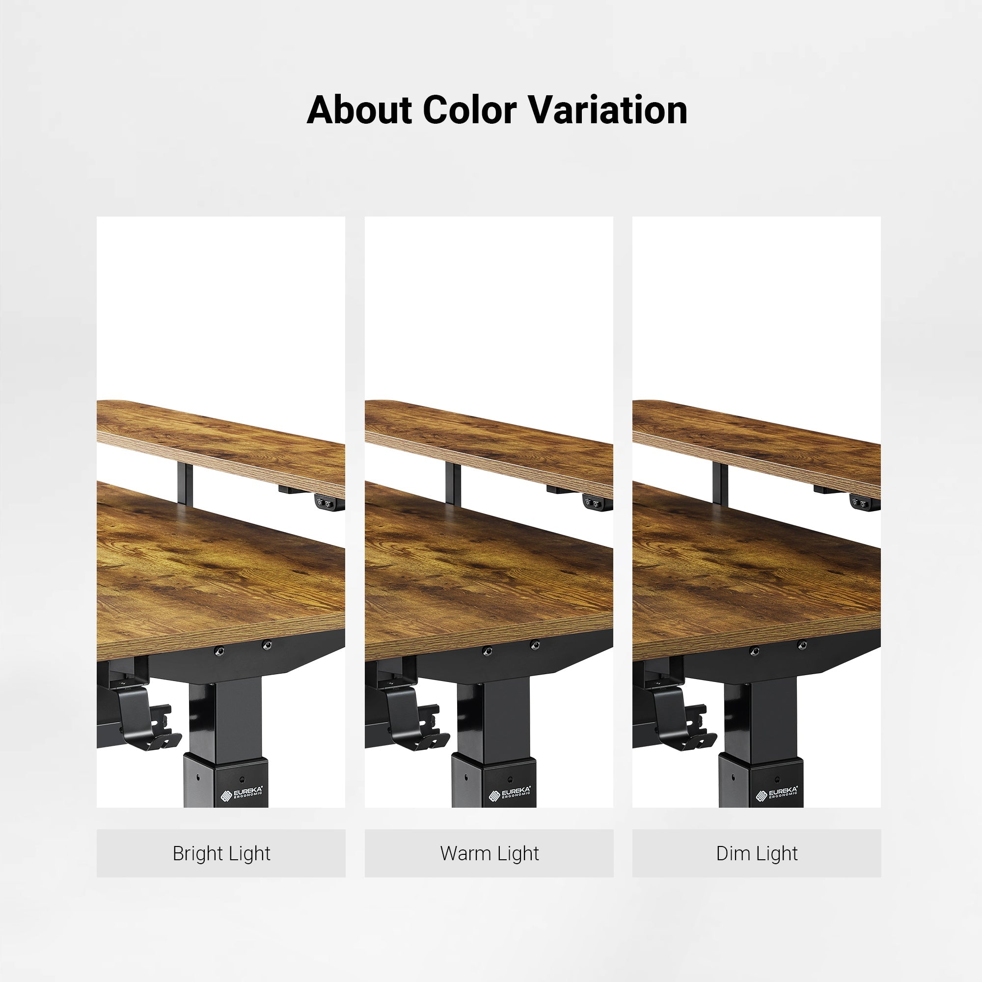 L-Shaped Standing Desk with Accessories Set (60"x23")