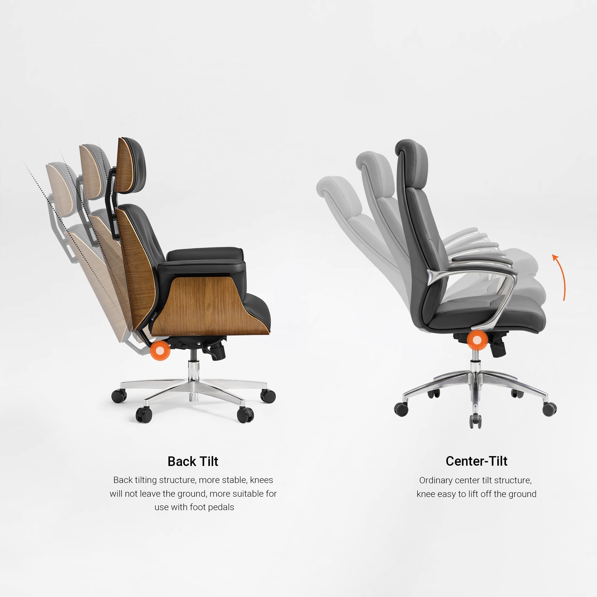Mathias, Napa Leather Executive Office Chair