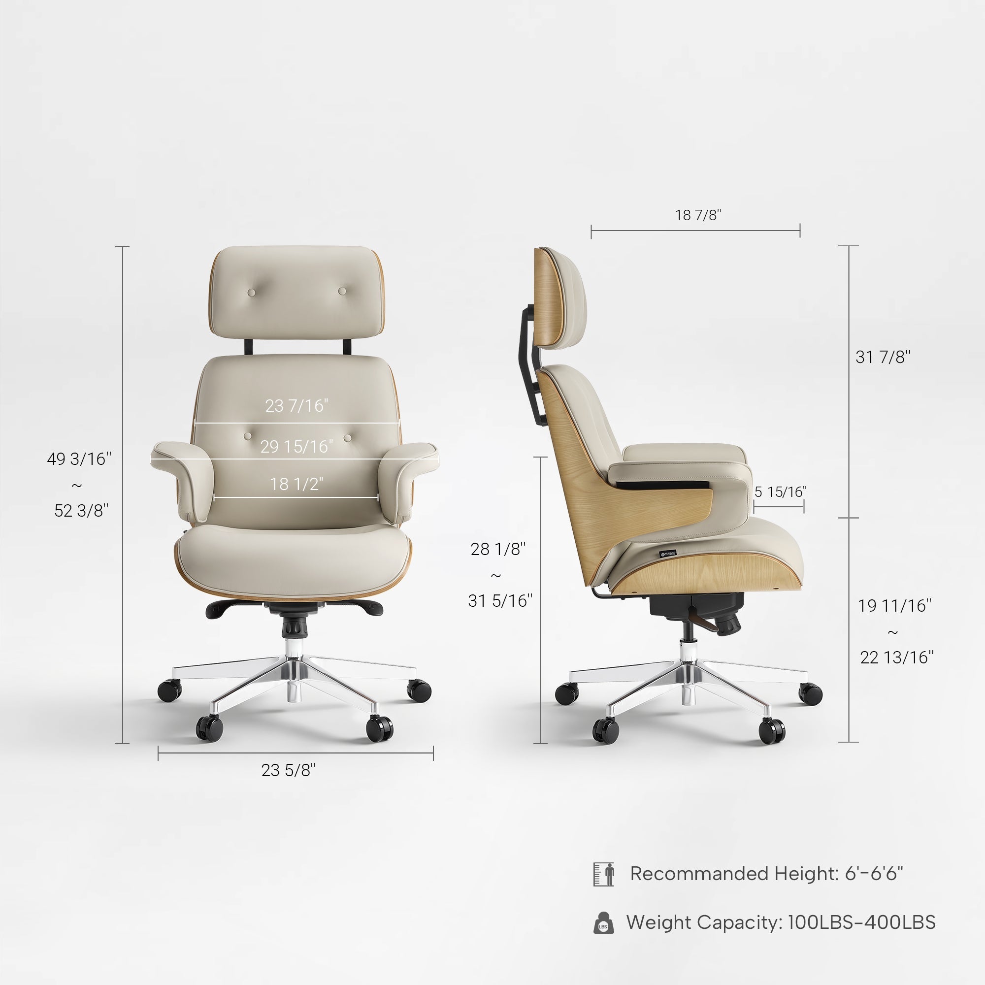 Mathias, Napa Leather Executive Office Chair