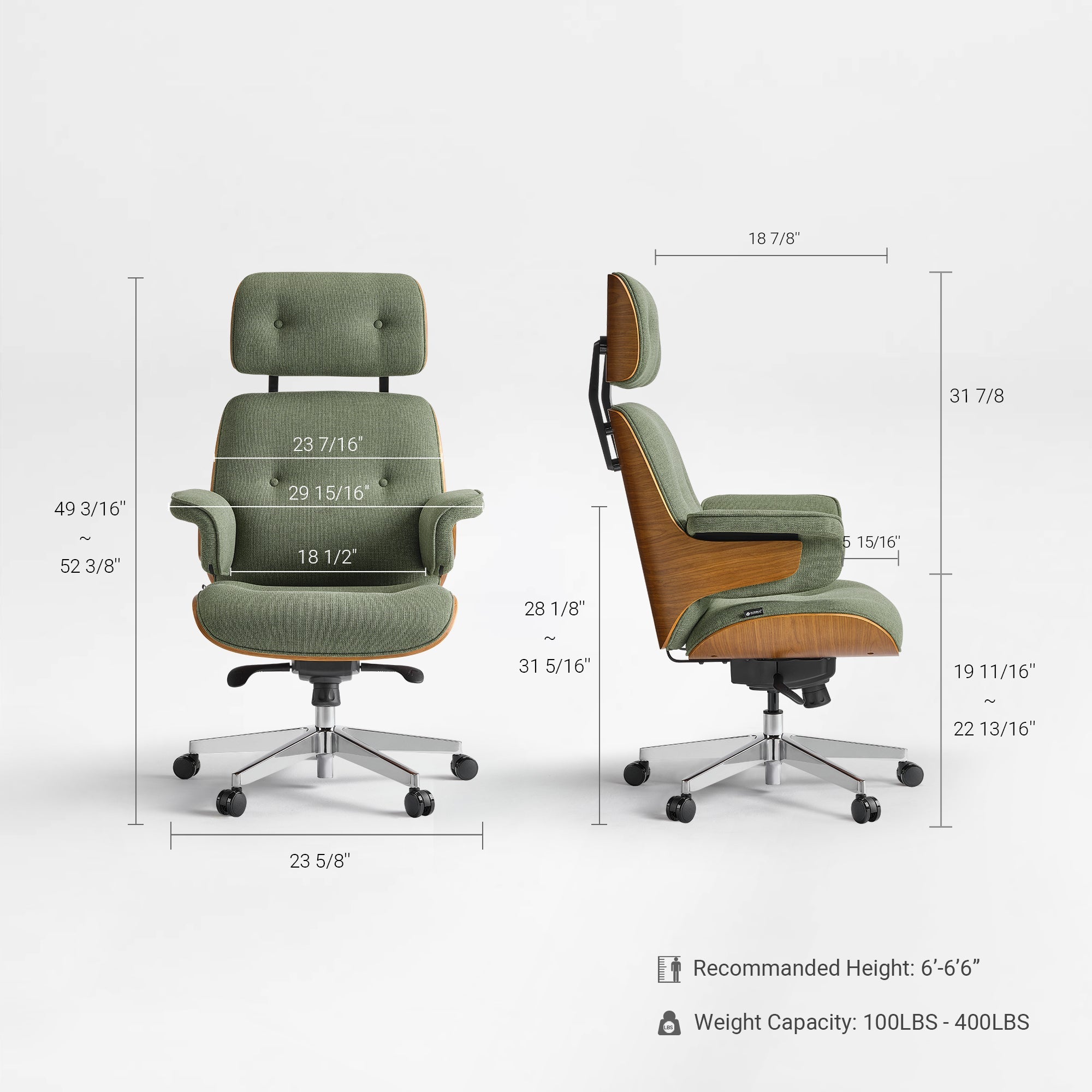 Mathias, Napa Leather Executive Office Chair