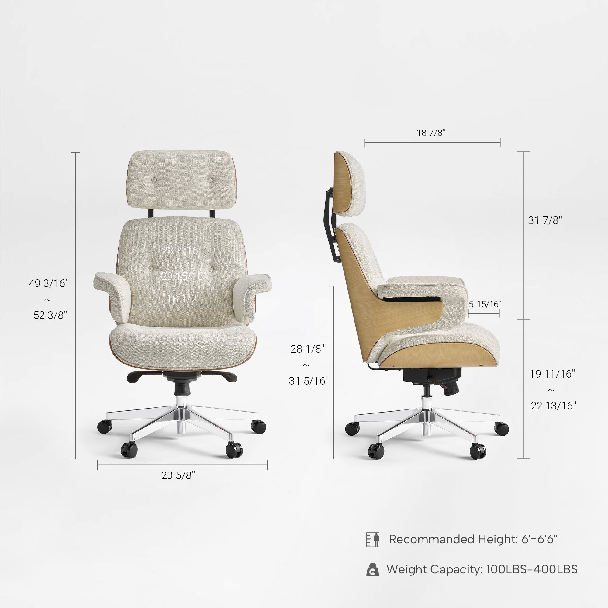 Mathias, Napa Leather Executive Office Chair