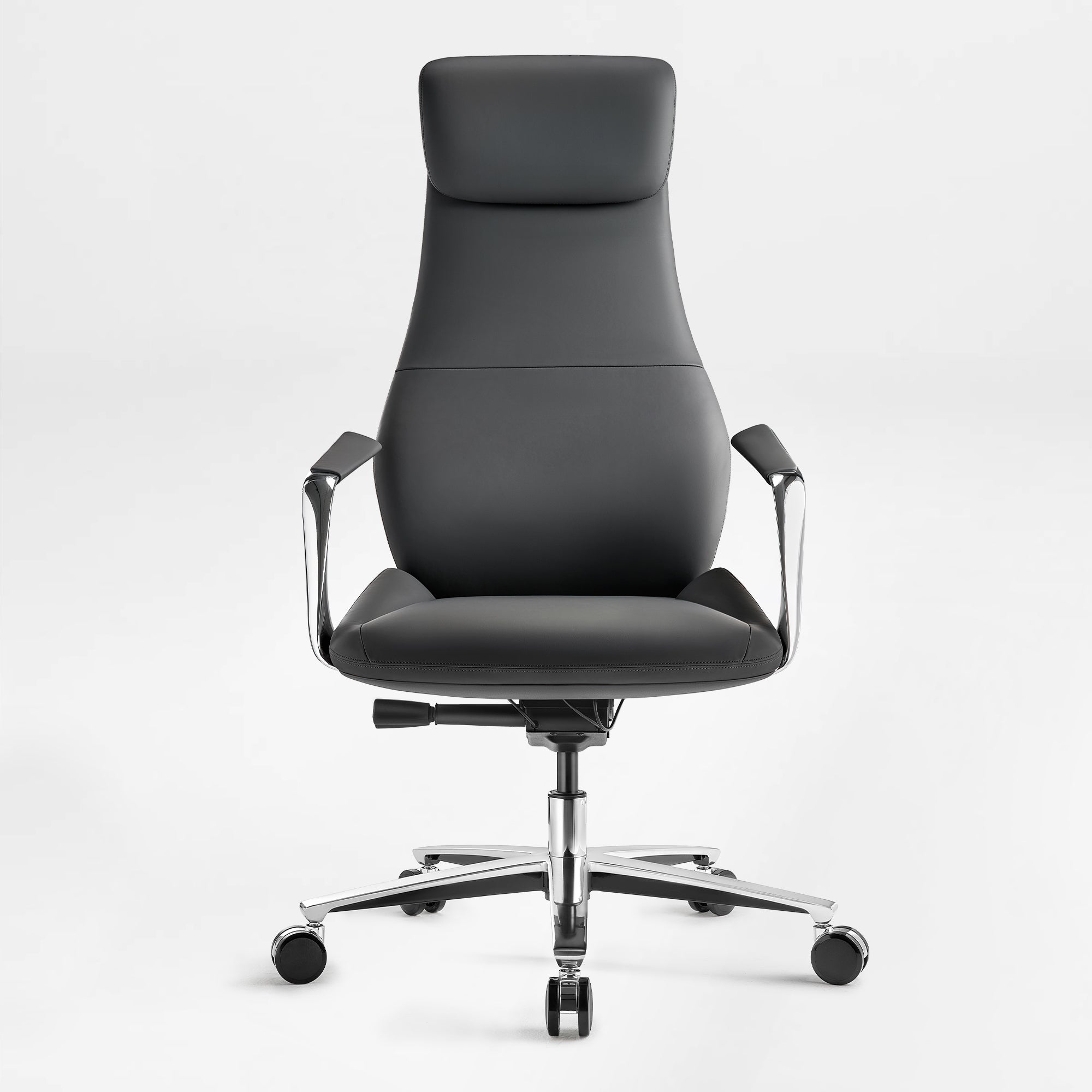 Serene Aaron, Genuine Leather Executive Office Chair