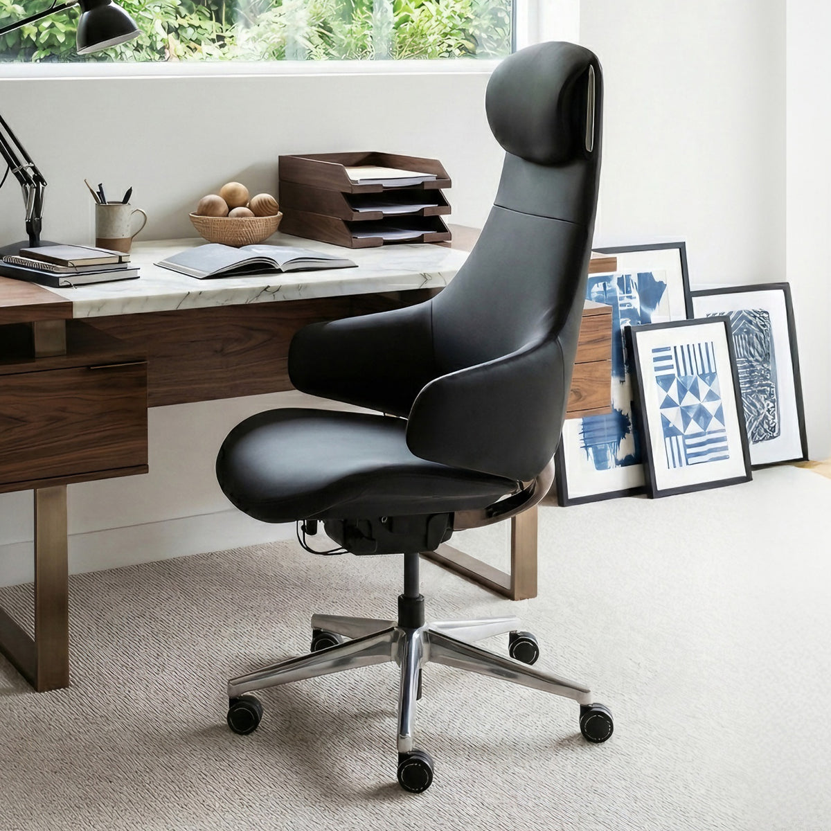 Serene Ella, Napa Leather Executive Chair