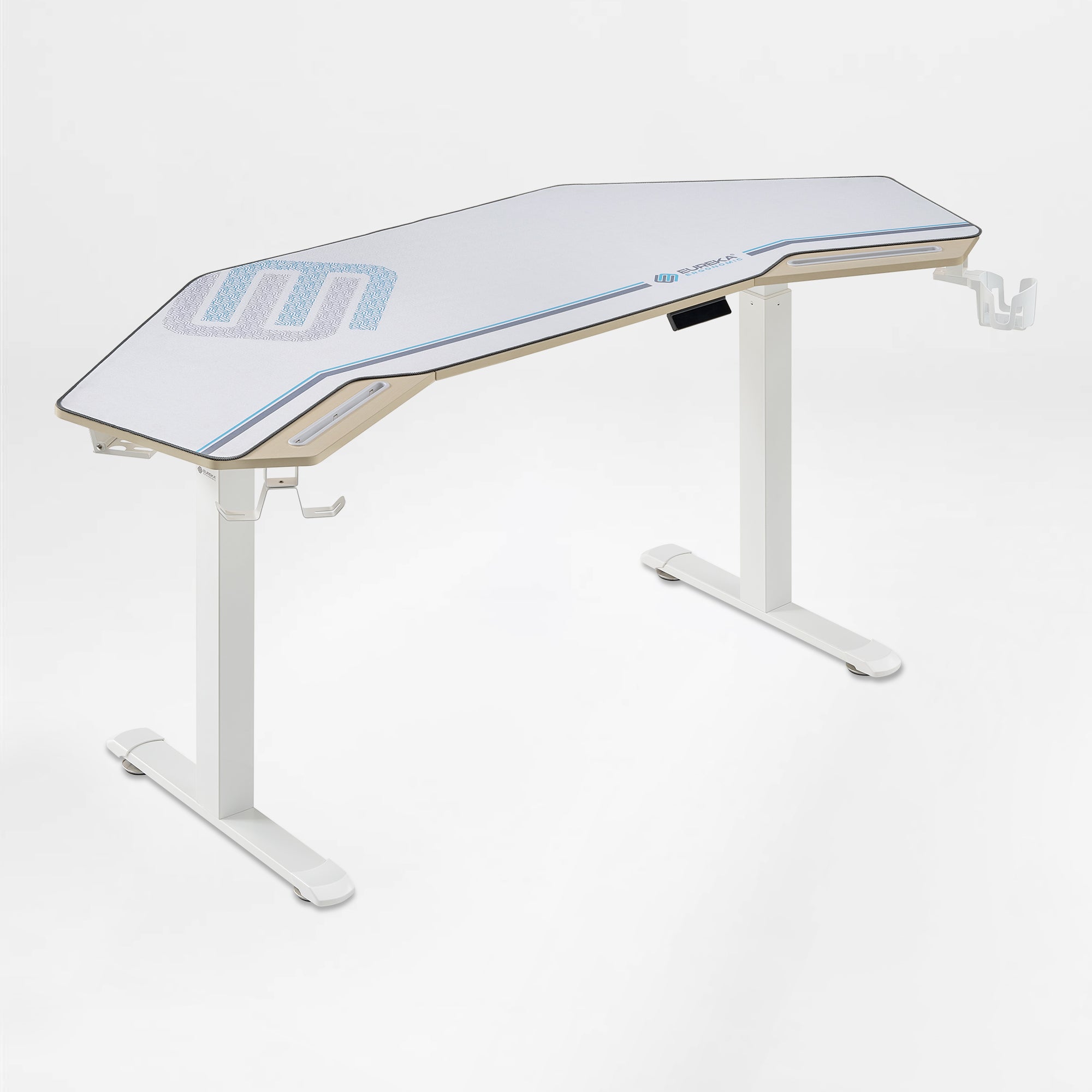 Aero Pro Wing-Shaped Standing Desk (72"x23")