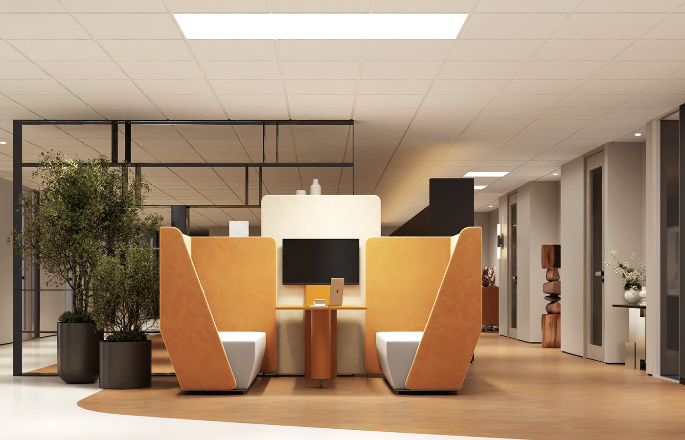 <strong>Booth Seating Area</strong>
