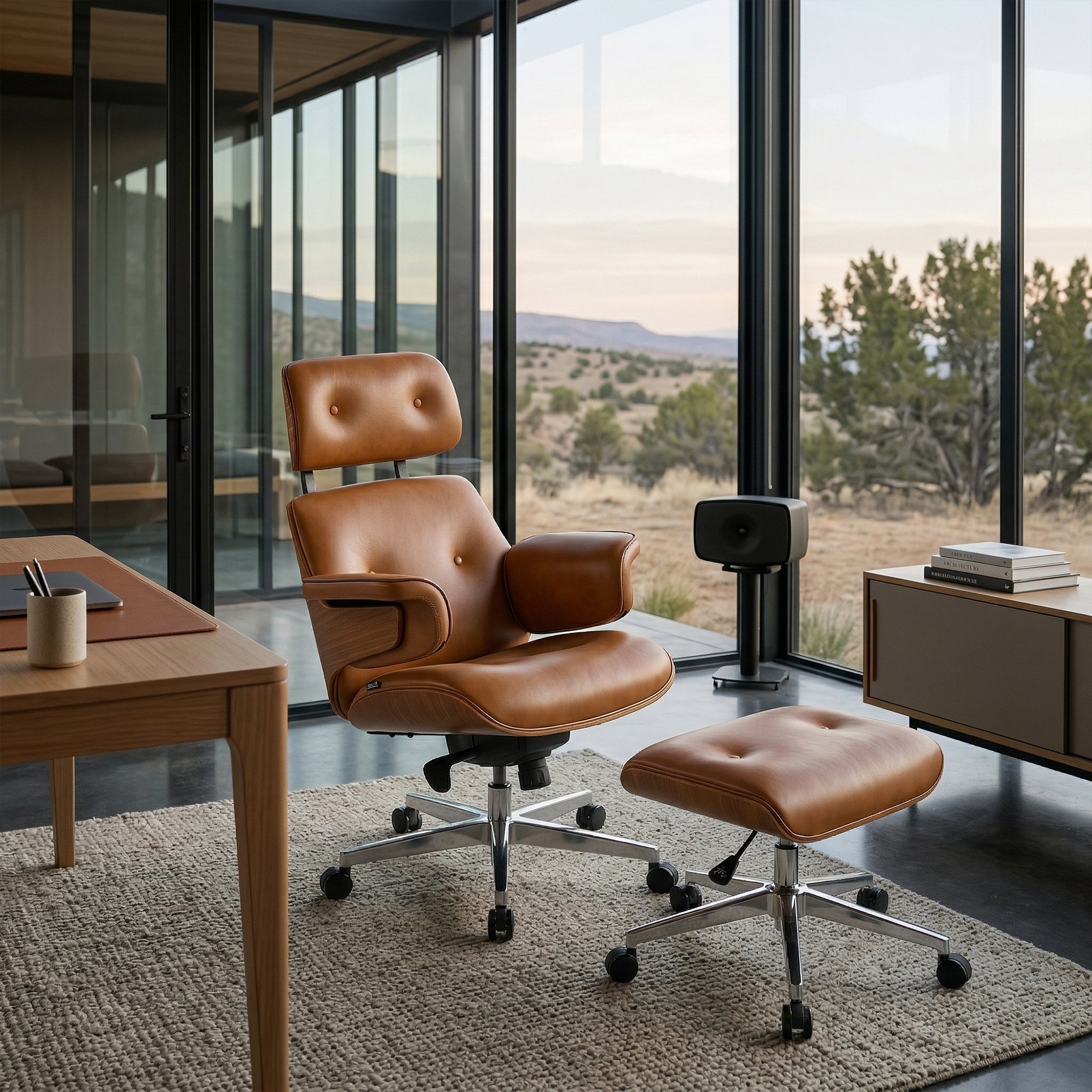 Mathias Soft Pad Ottoman