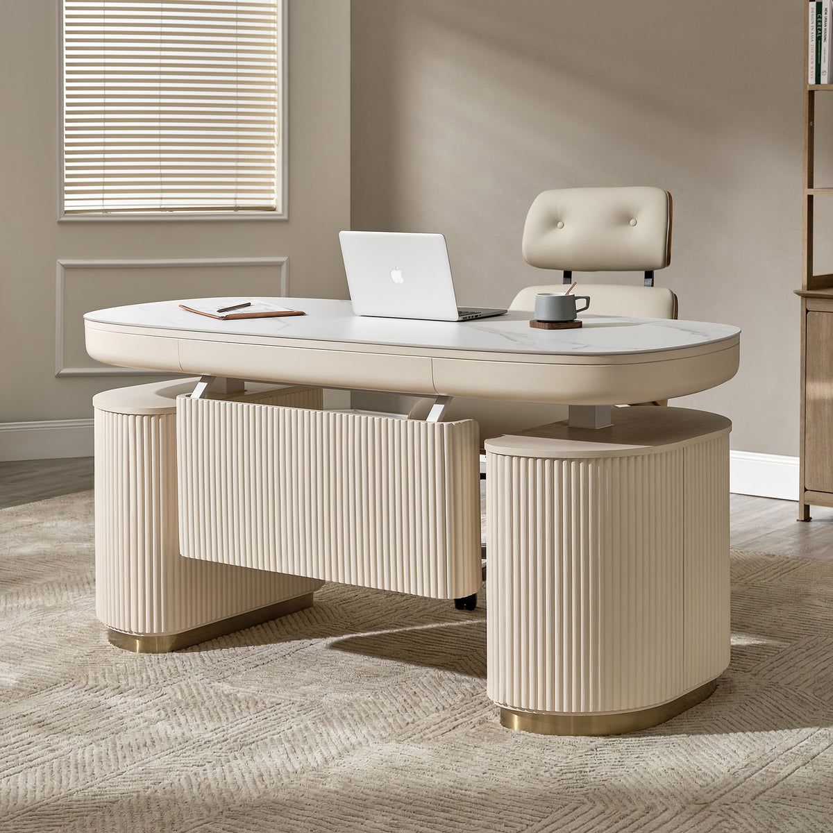 Opal Executive Office Desk (66"x29")