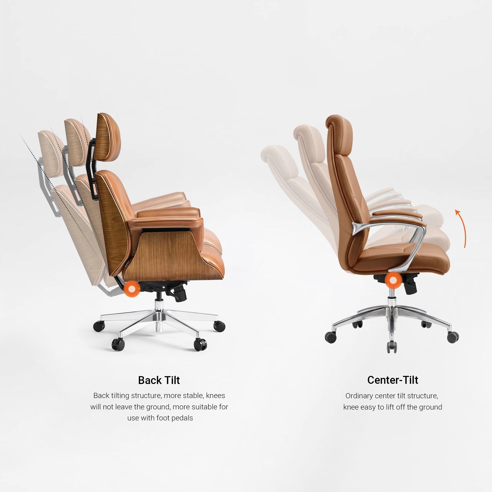Mathias, Napa Leather Executive Office Chair