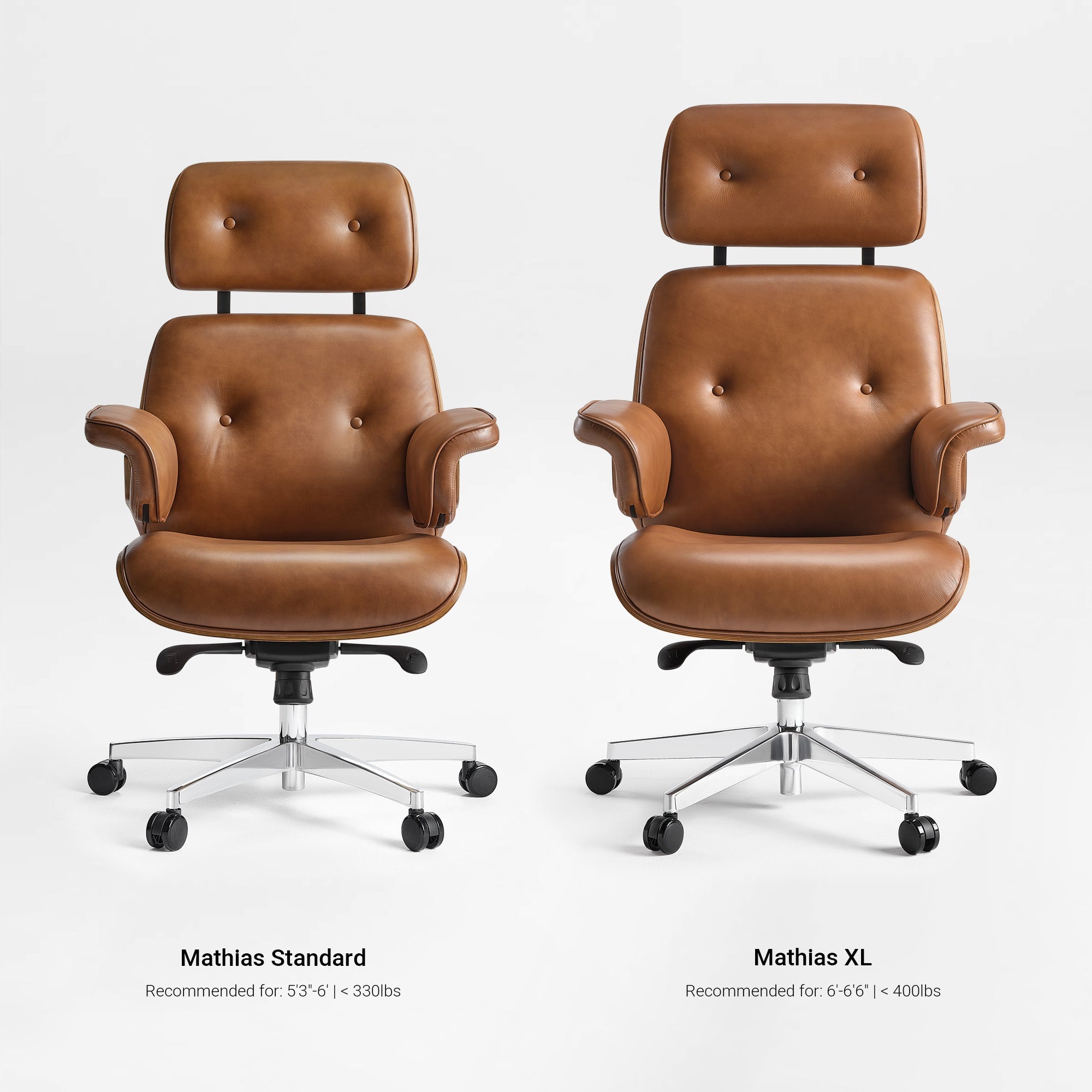 Mathias, Napa Leather Executive Office Chair