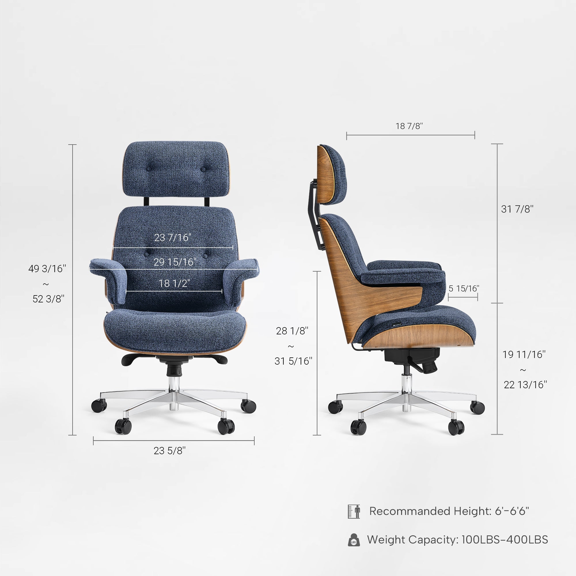 Mathias, Napa Leather Executive Office Chair