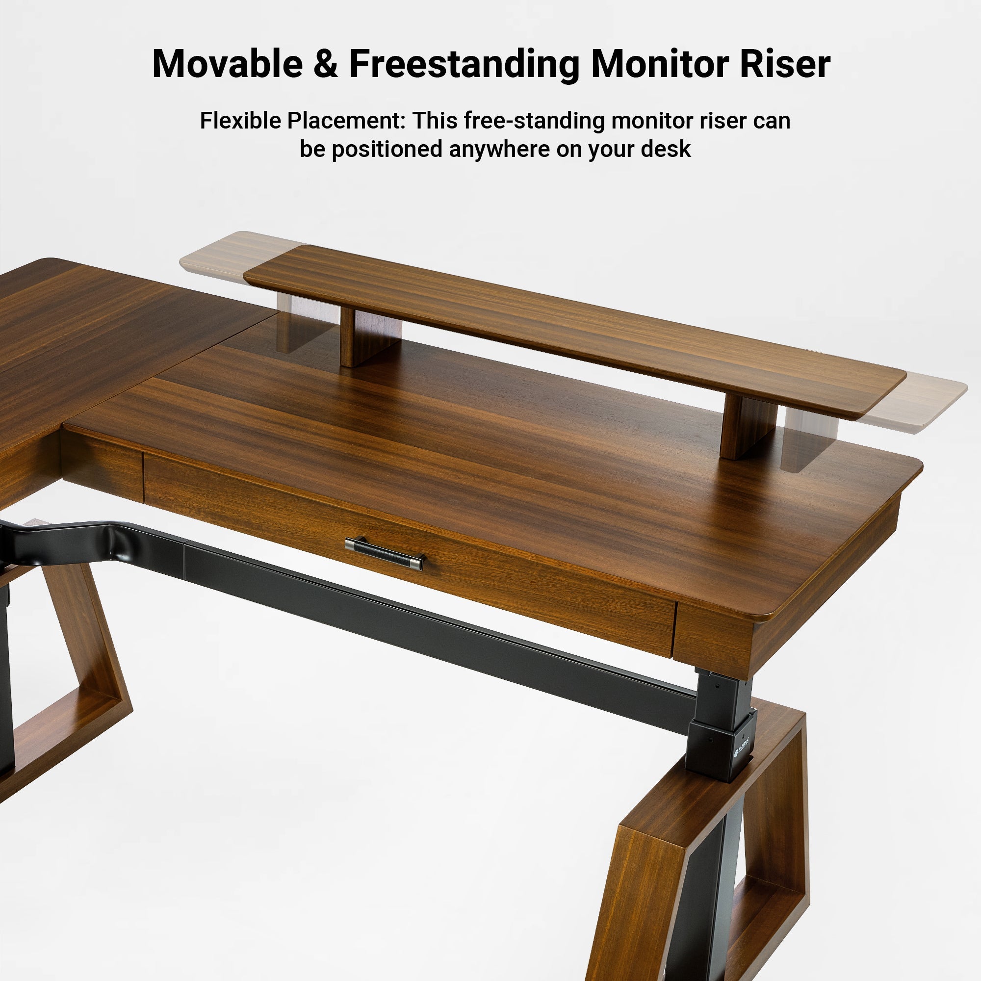 Ark Pro L-Shaped Standing Desk (63"x23")