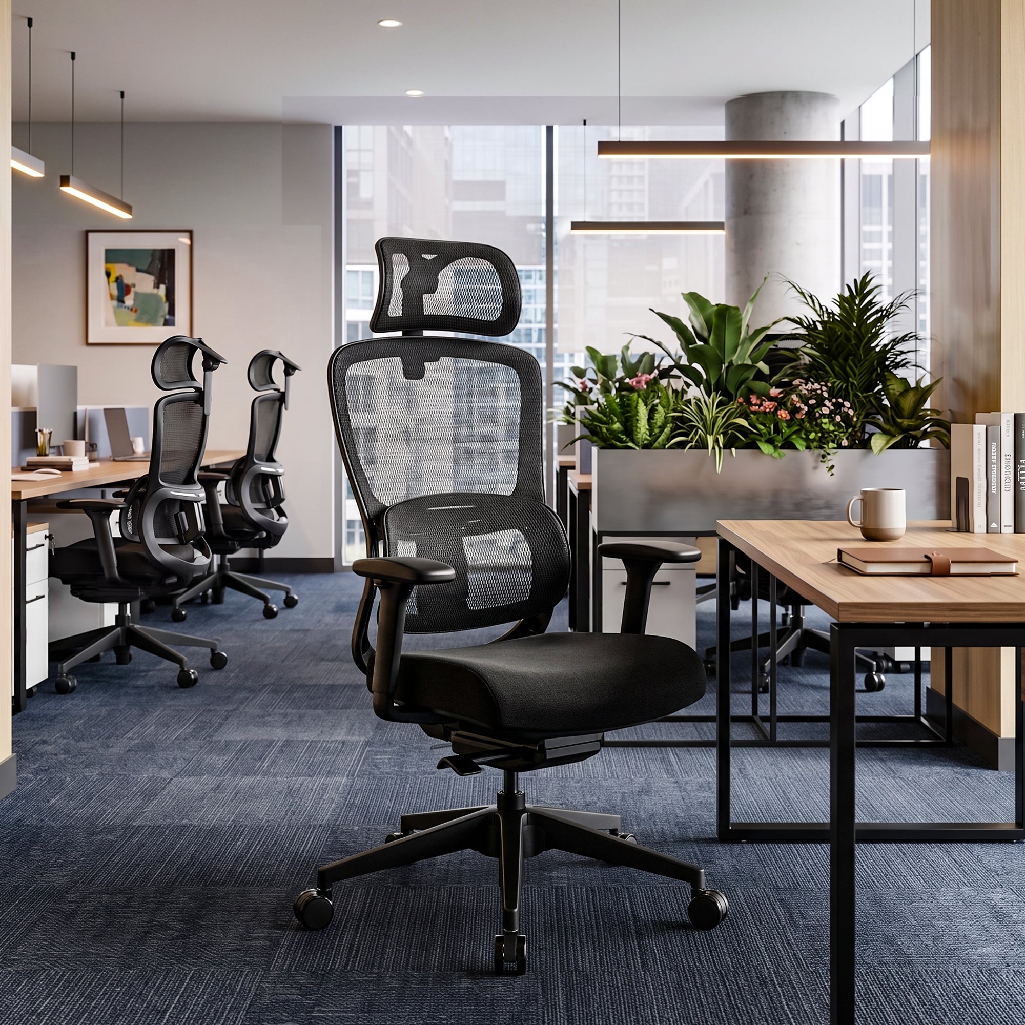 Lark, Adjustable Lumbar Ergonomic Office Chair