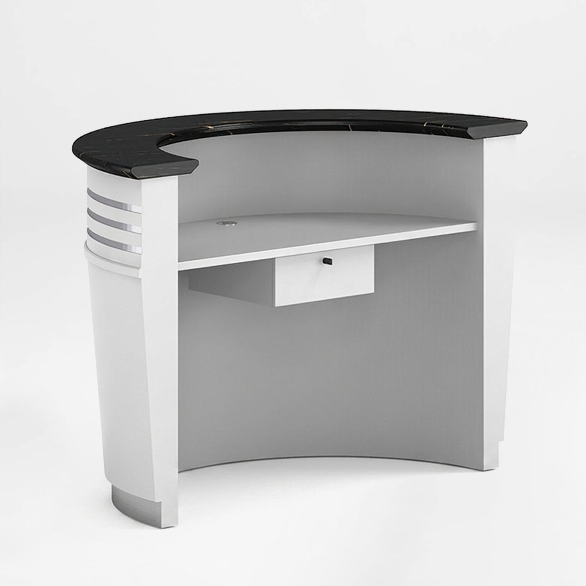 Traditional Reception Desk (59"/71" W)