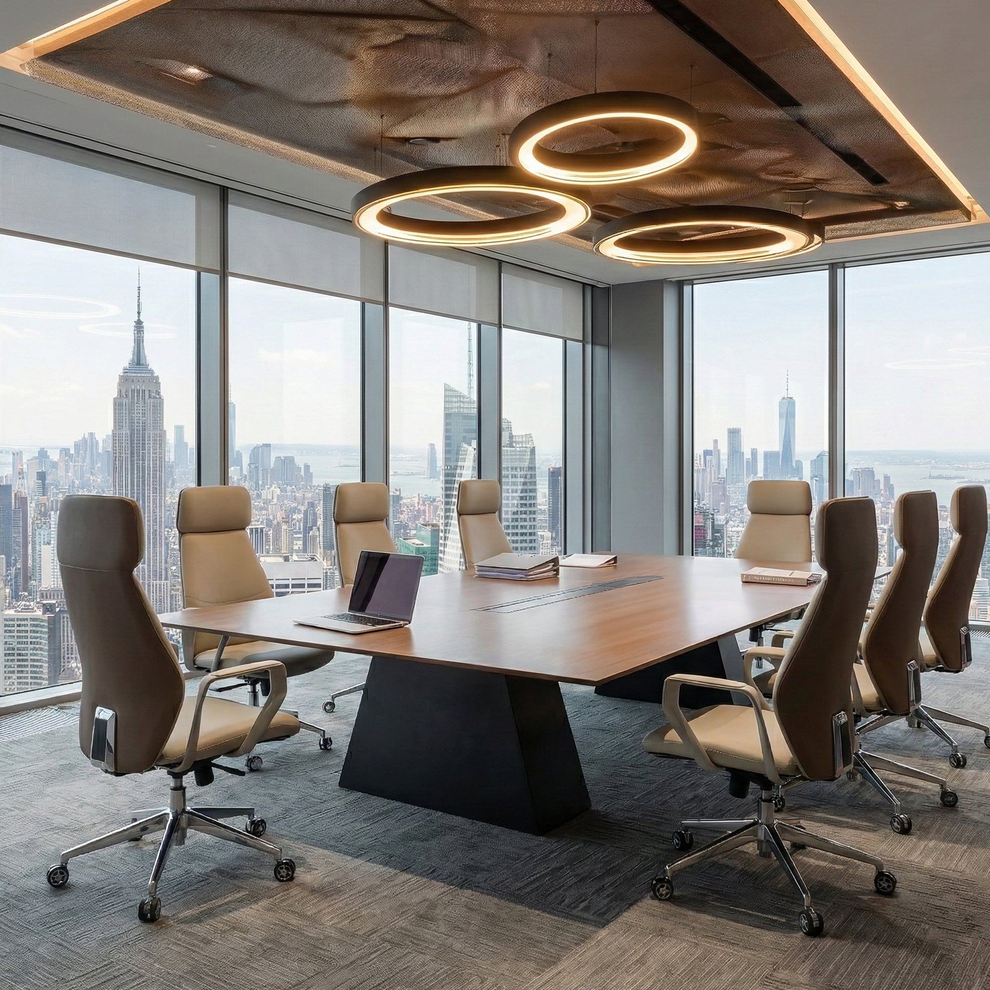 Aric, Faux Leather Executive Office Chair