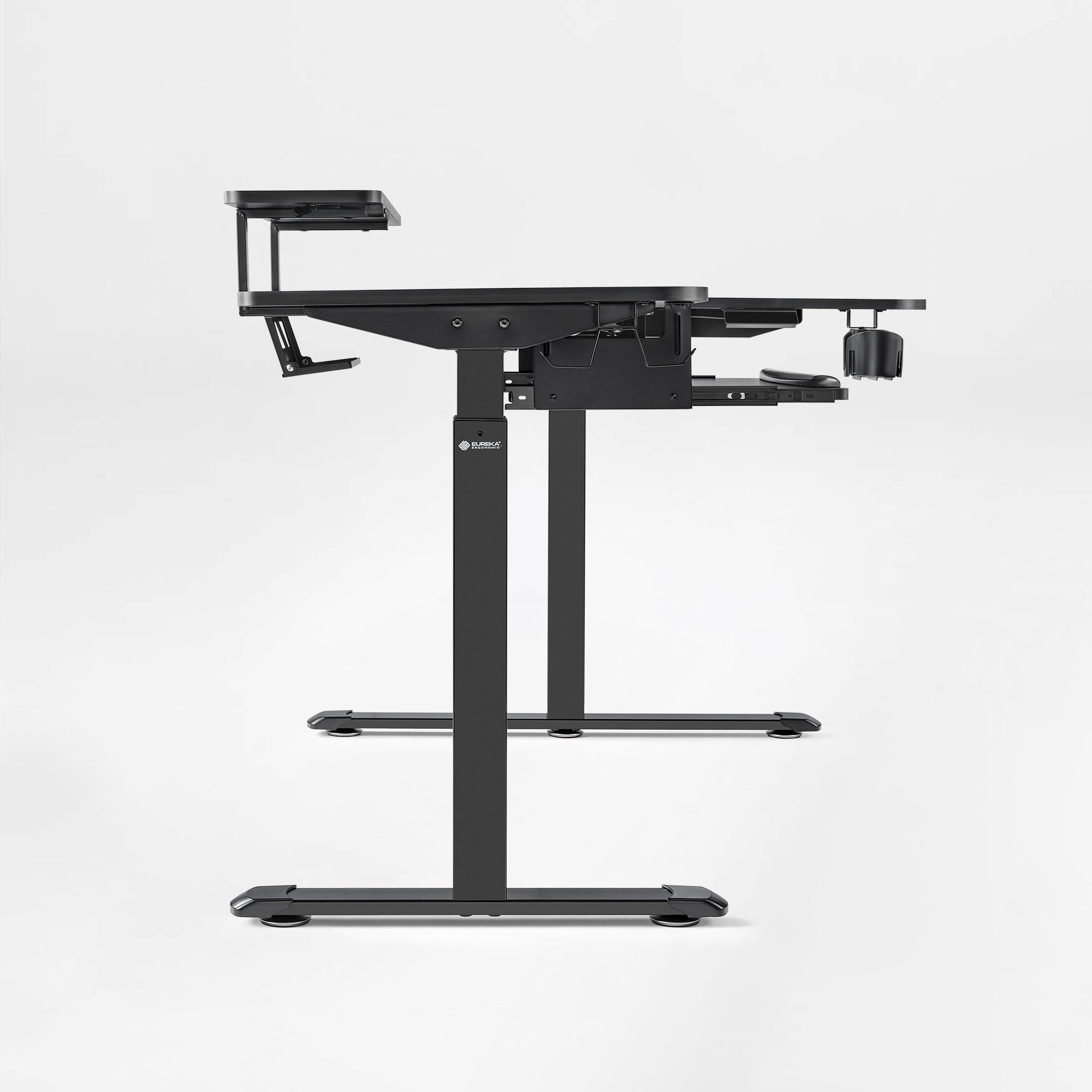 L-Shaped Standing Desk with Accessories Set (60"x23")