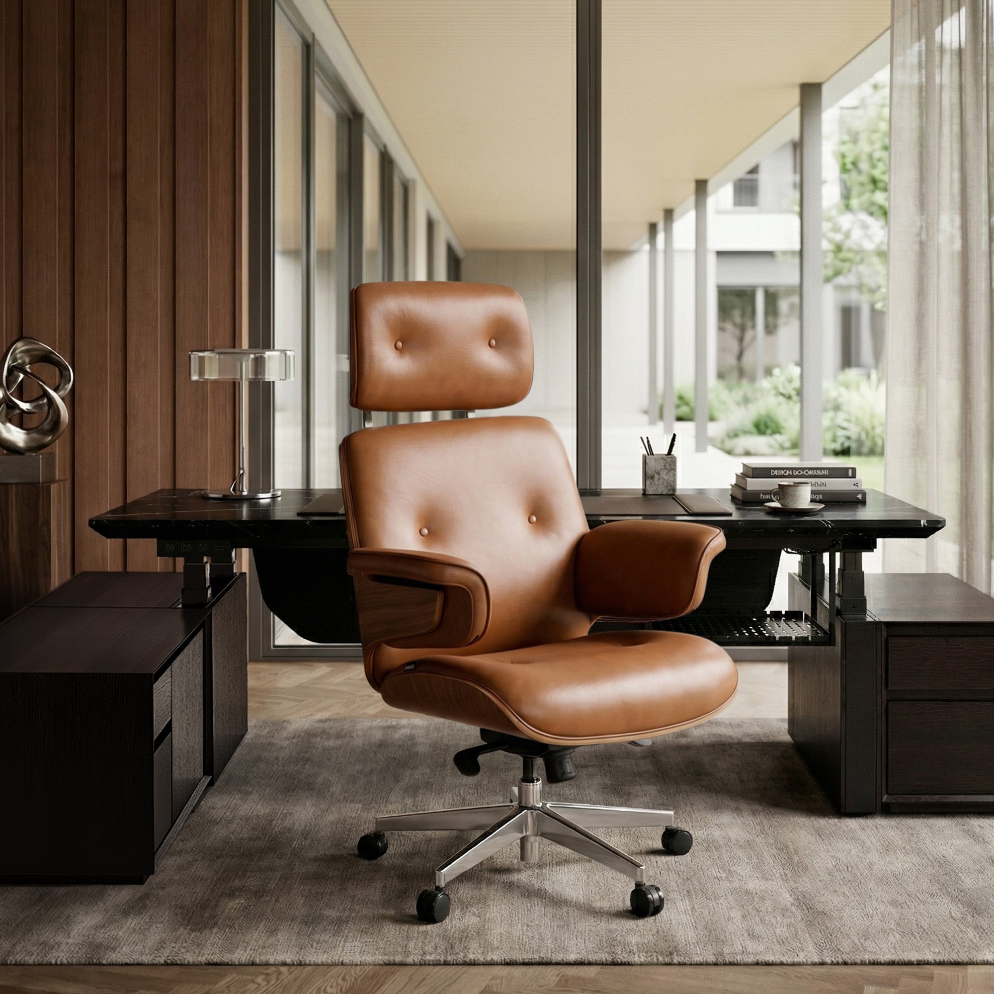 Mathias, Napa Leather Executive Office Chair