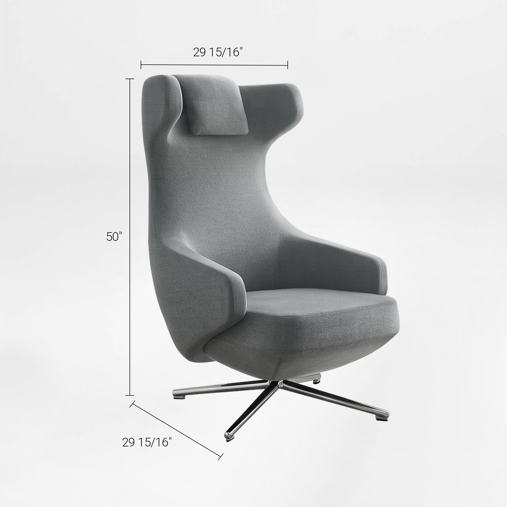 High Back Lounge Chair