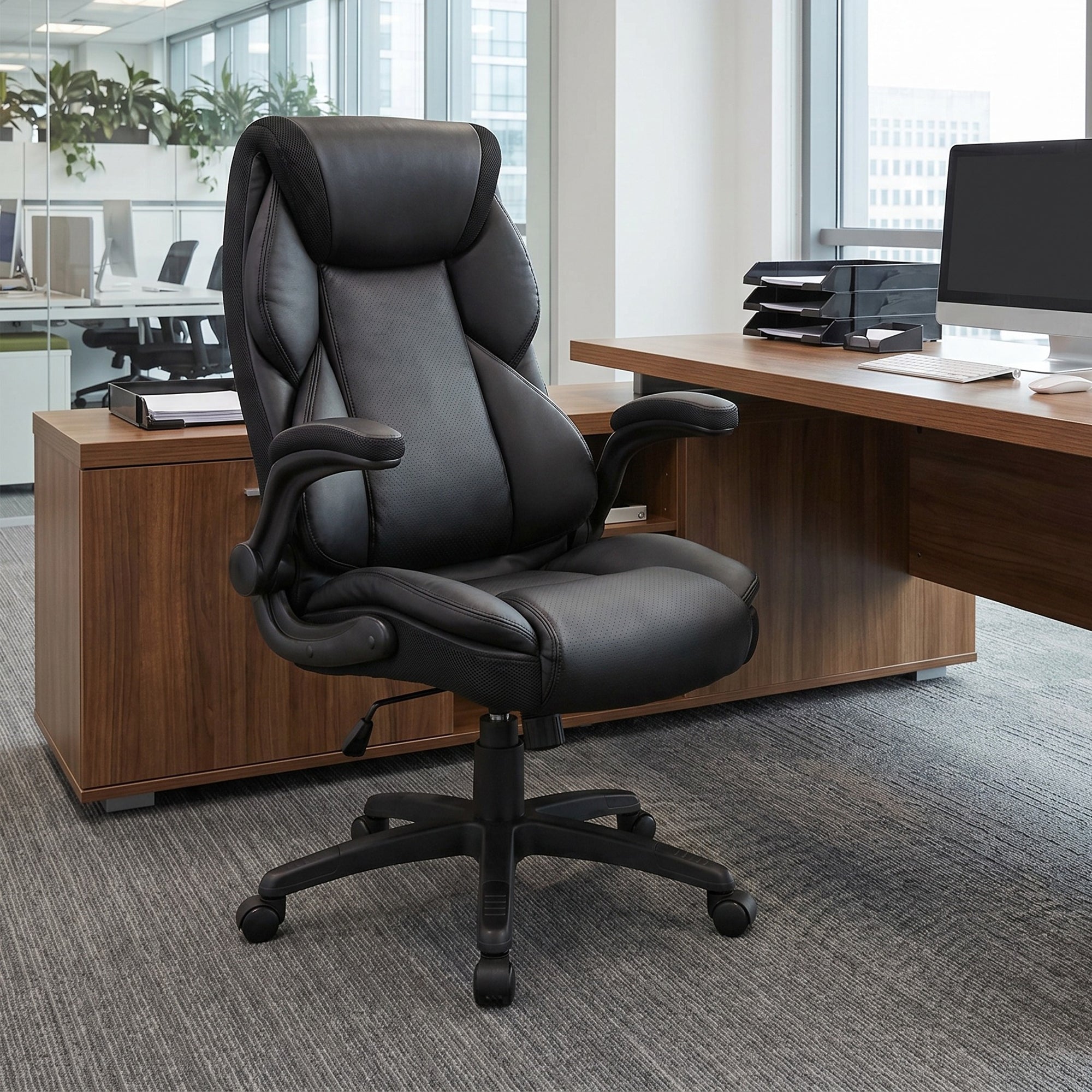 Galene, Faux Leather Office Chair
