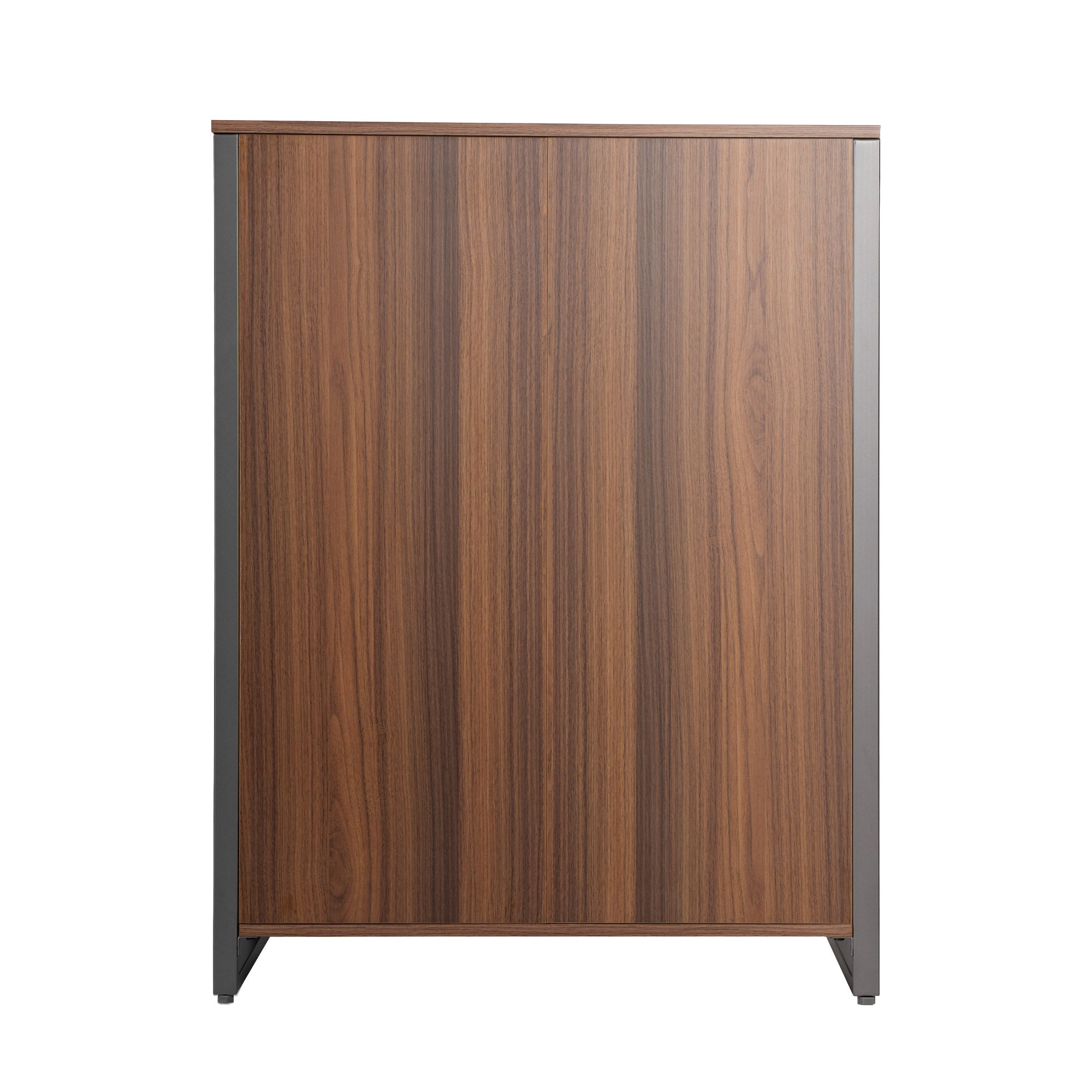 42" Chest 5-Drawers Dresser Accent Cabinet Walnut