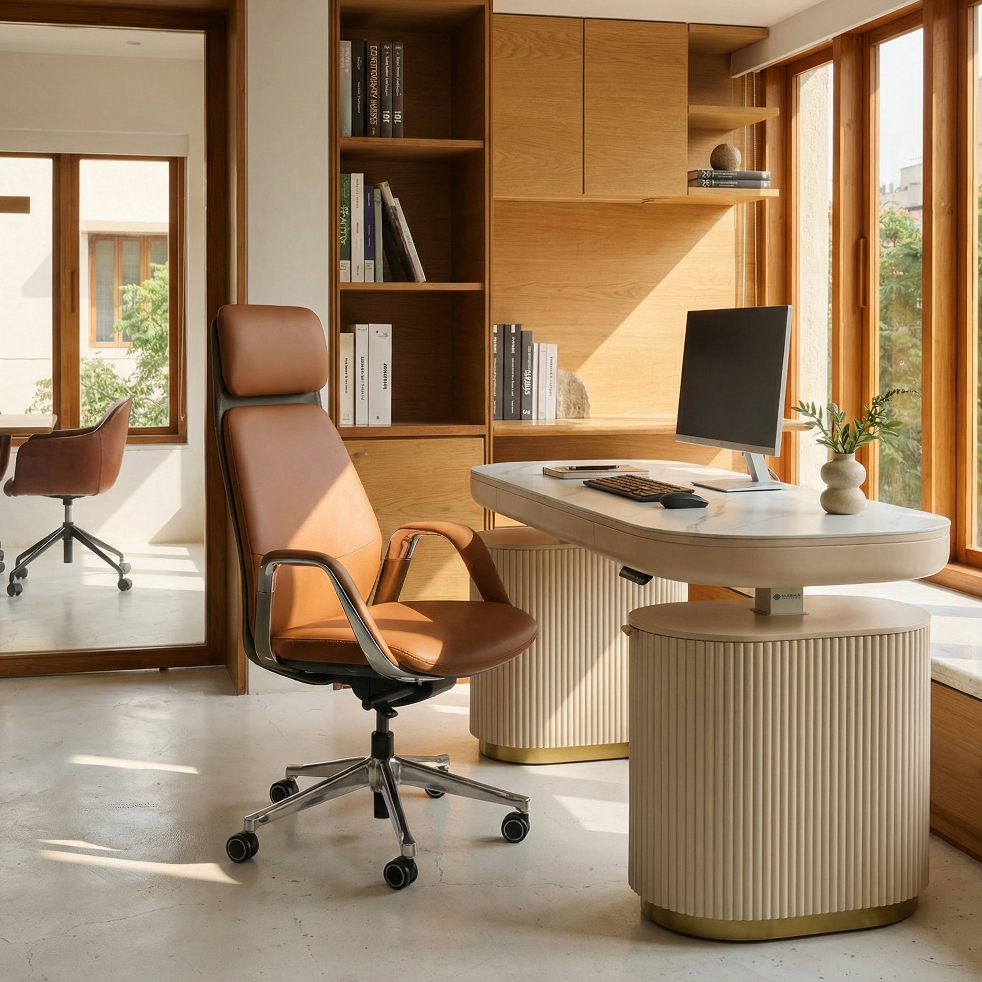 Serene, Napa Leather Executive Office Chair