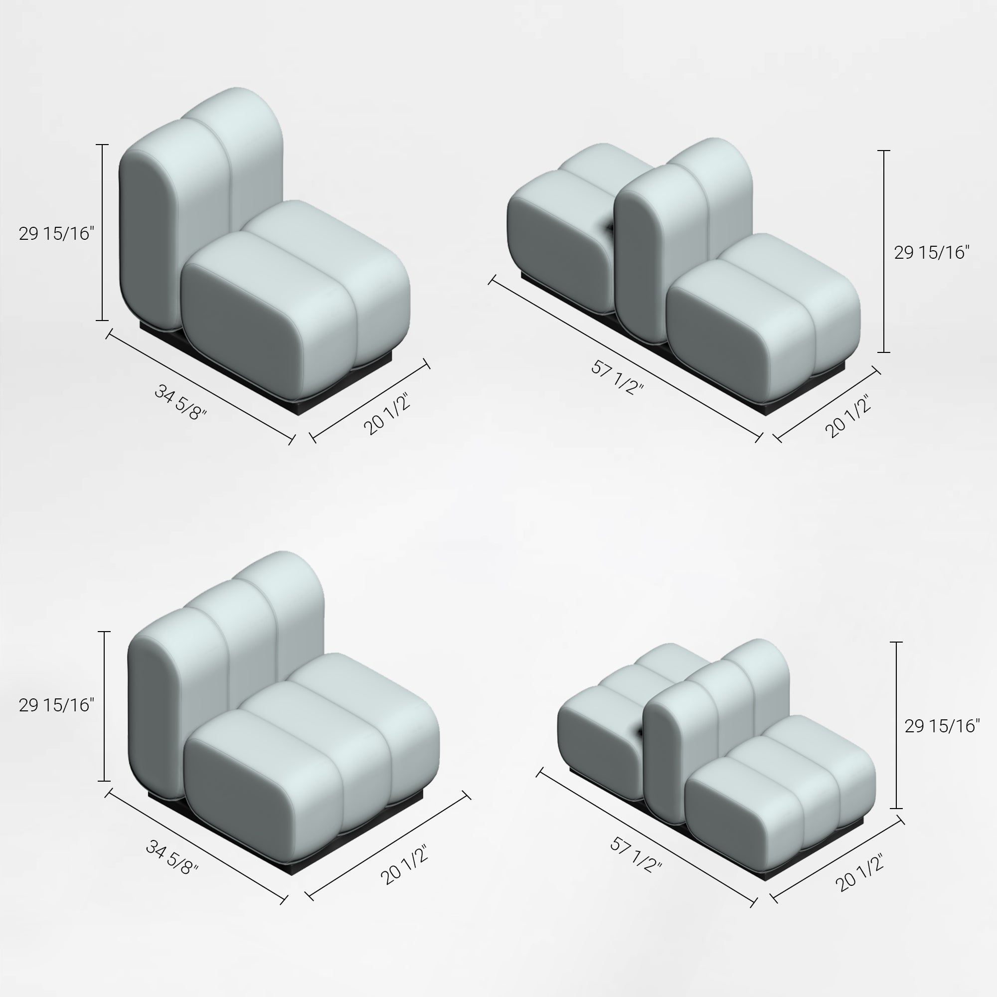 Modular Lounge Sofa