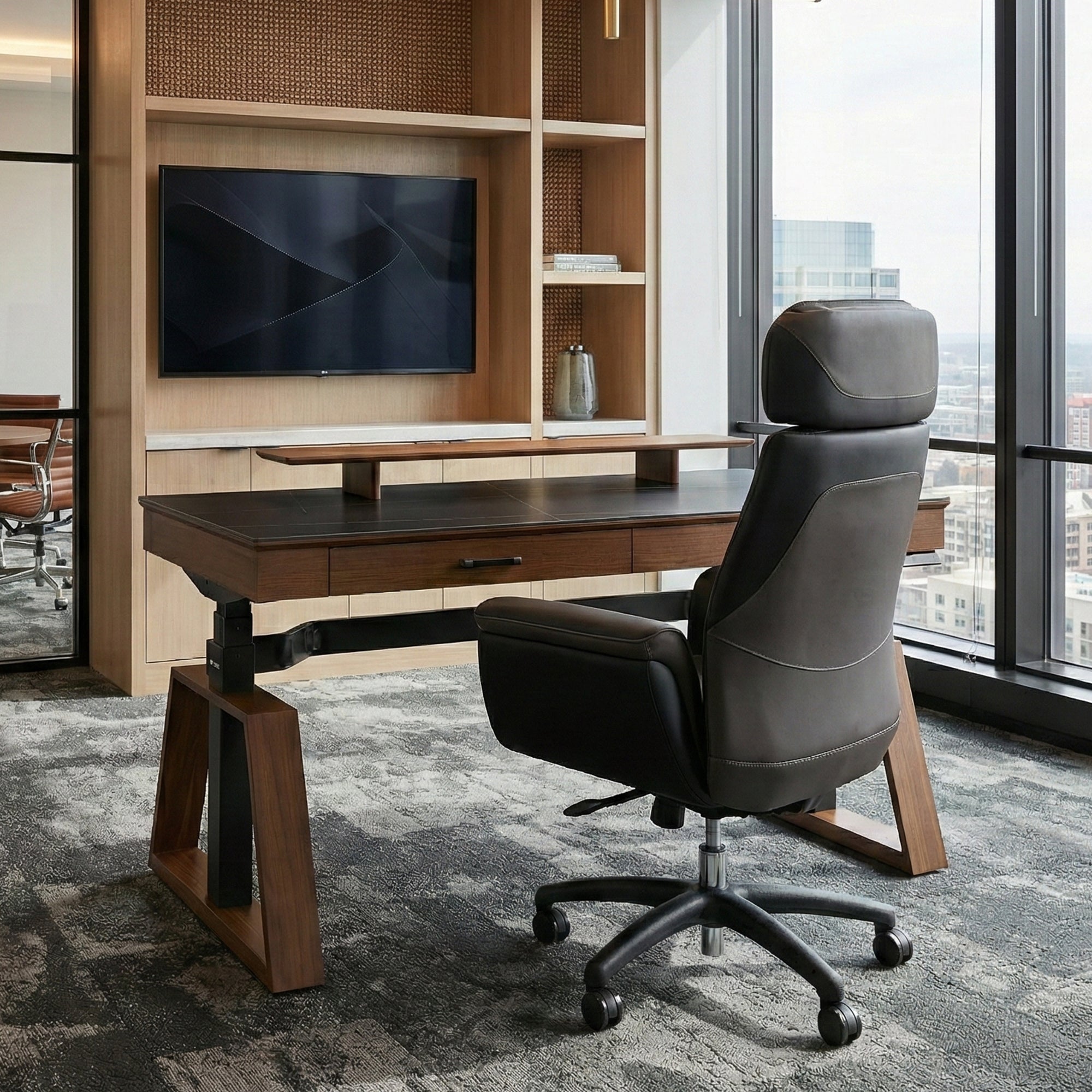 Royal, Microfiber Leather Executive Office Chair