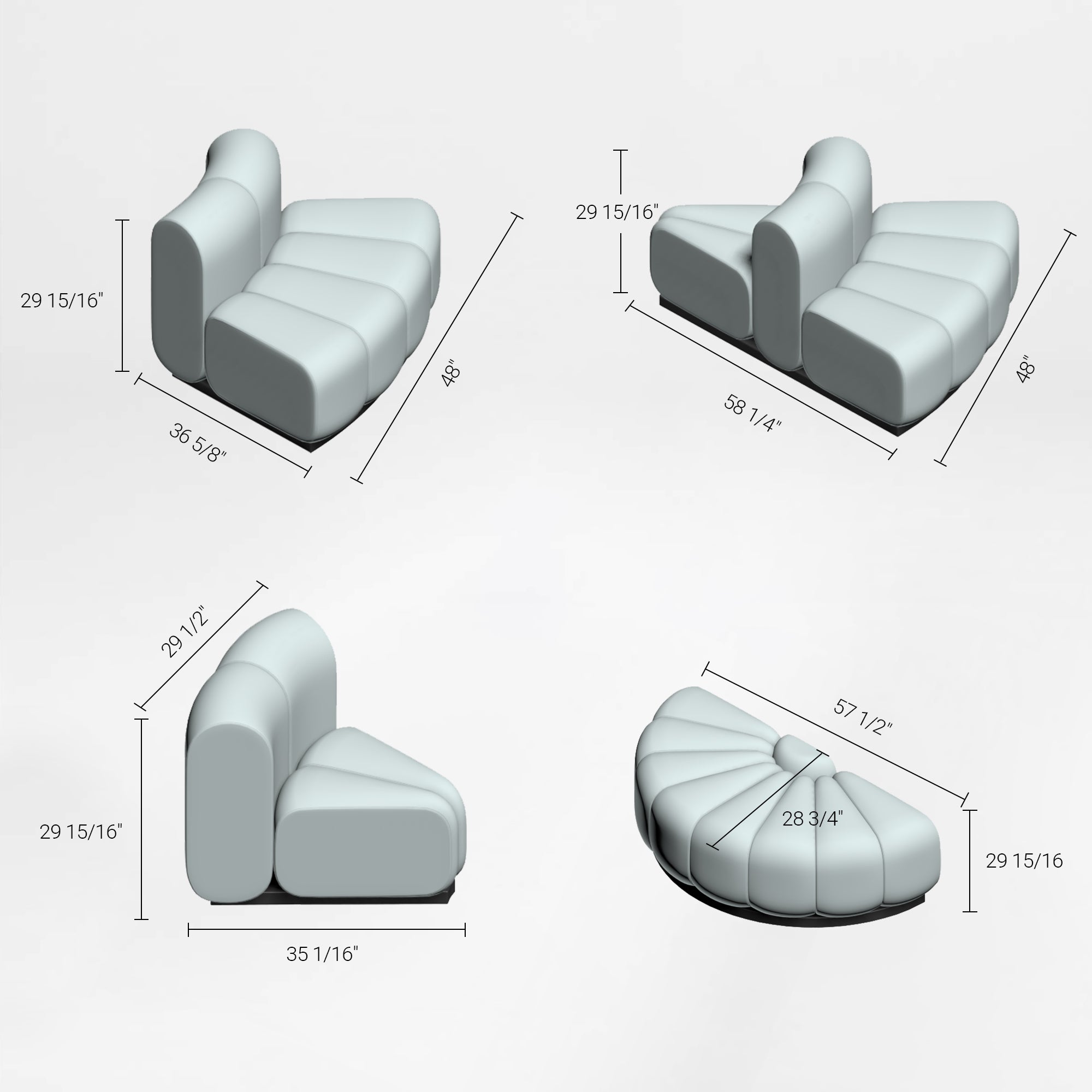 Modular Lounge Sofa