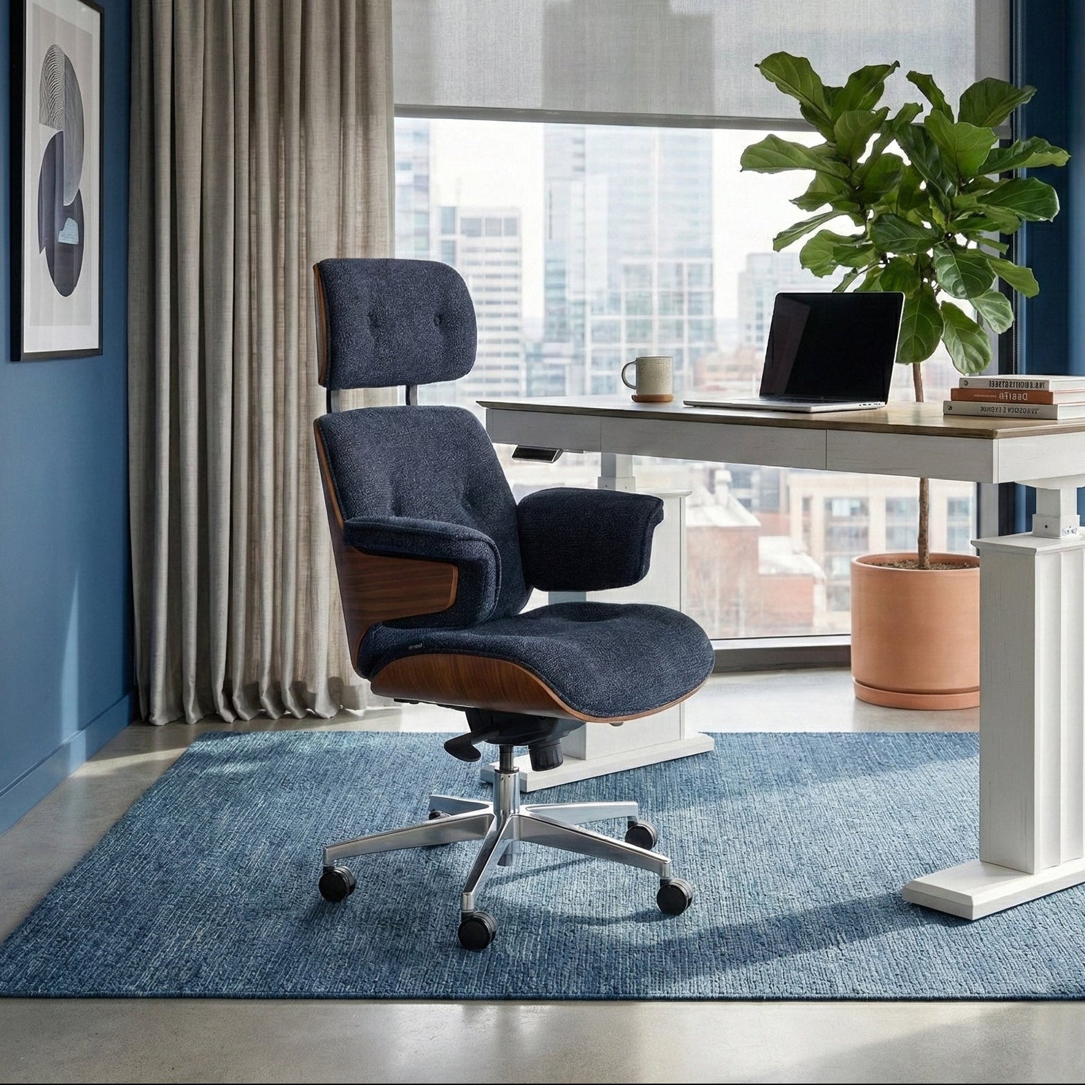 Mathias, Napa Leather Executive Office Chair