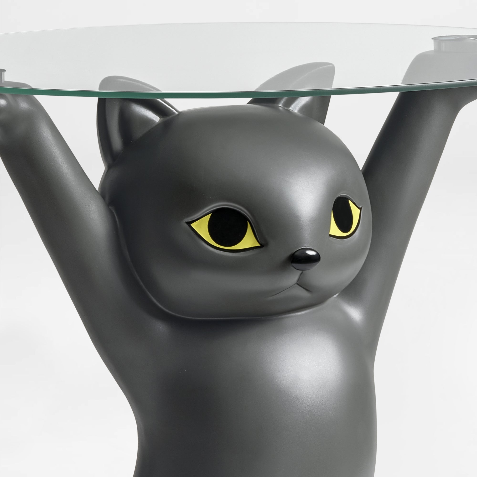 23''H, Enchanting Cat Side Table