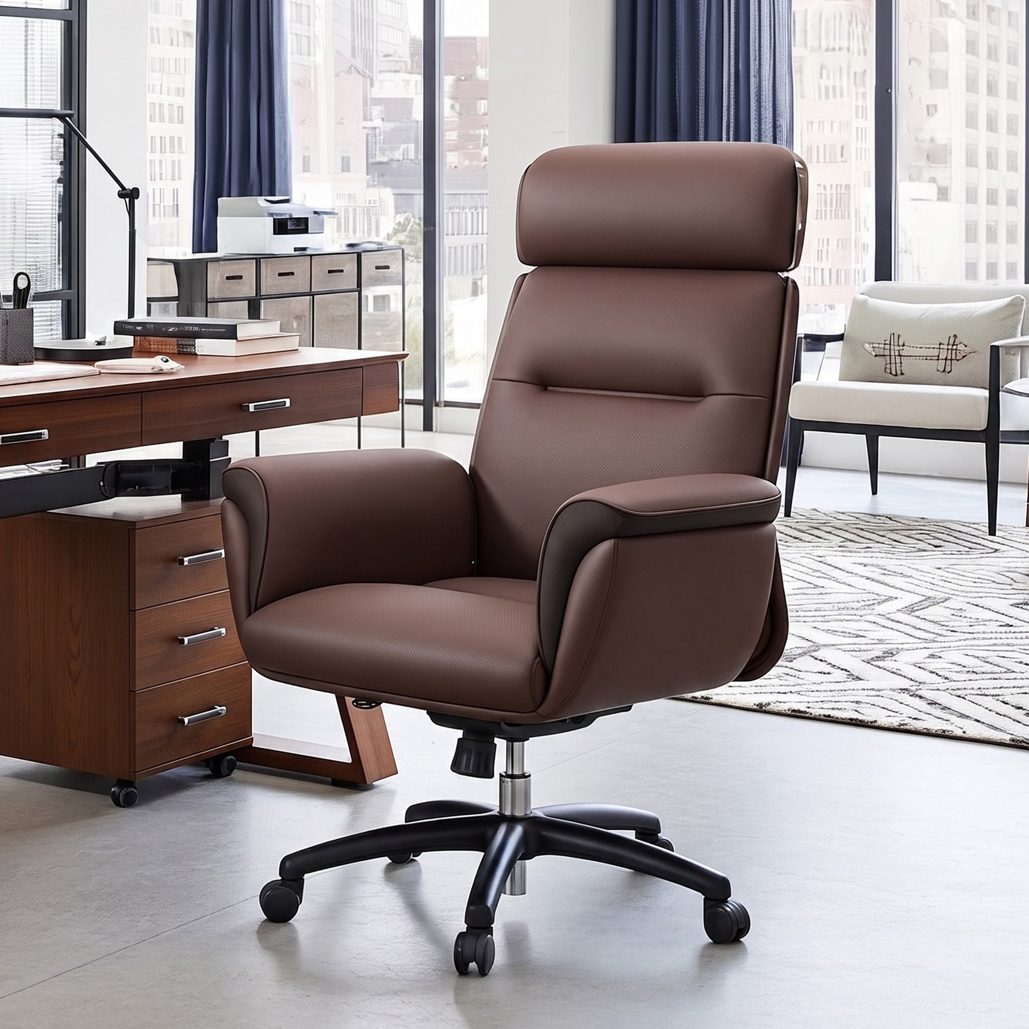 Royal, Microfiber Leather Executive Office Chair