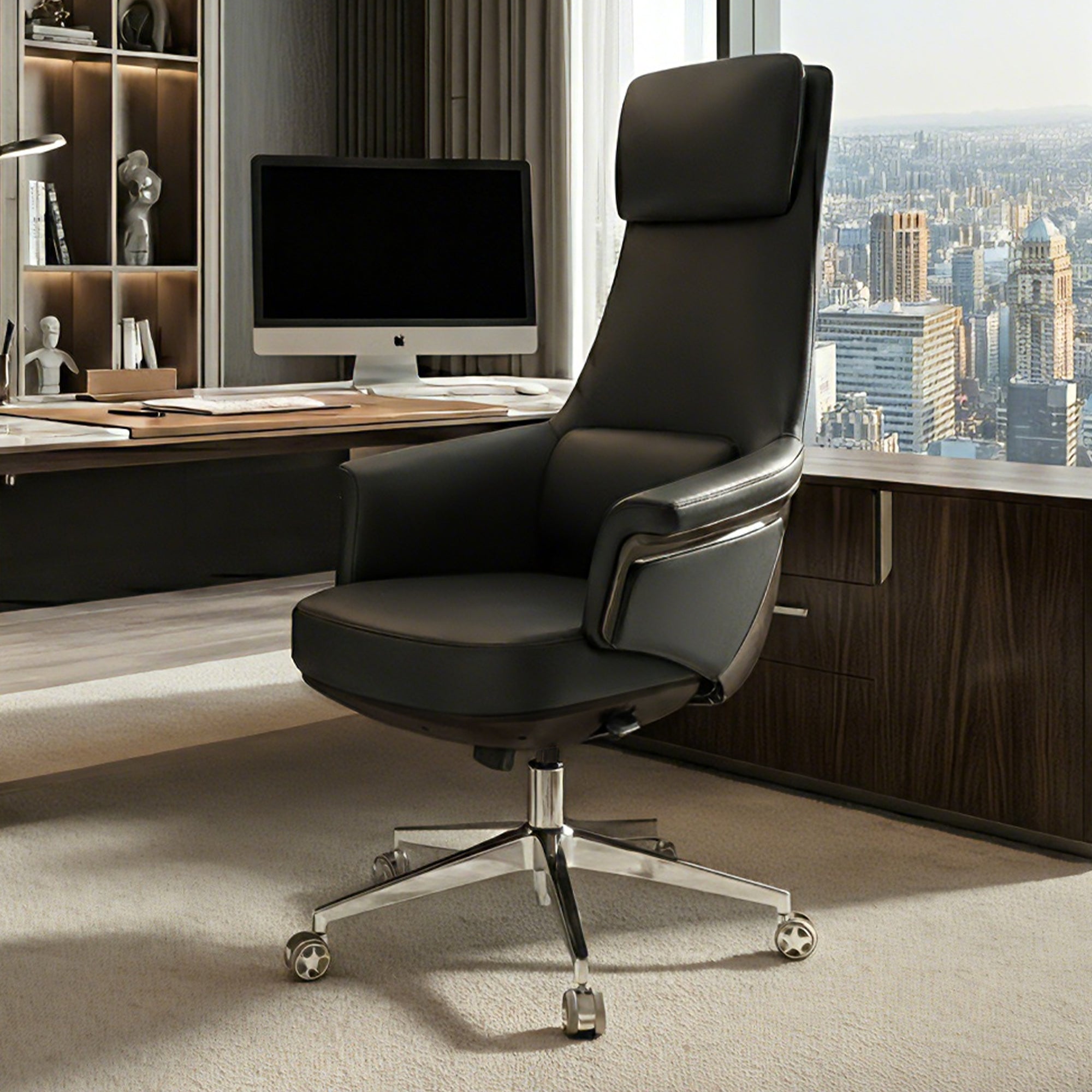 Royal Renee, Microfiber Leather Executive Office Chair