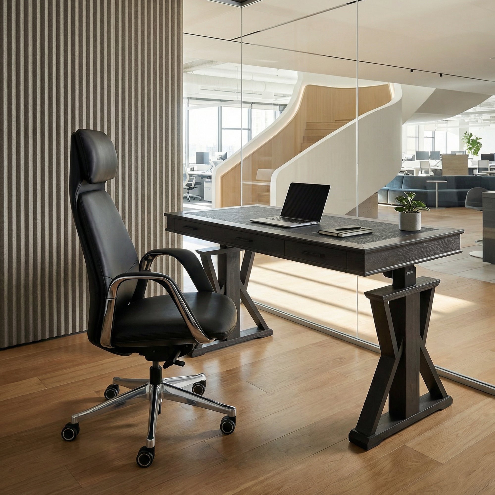 Serene, Napa Leather Executive Office Chair