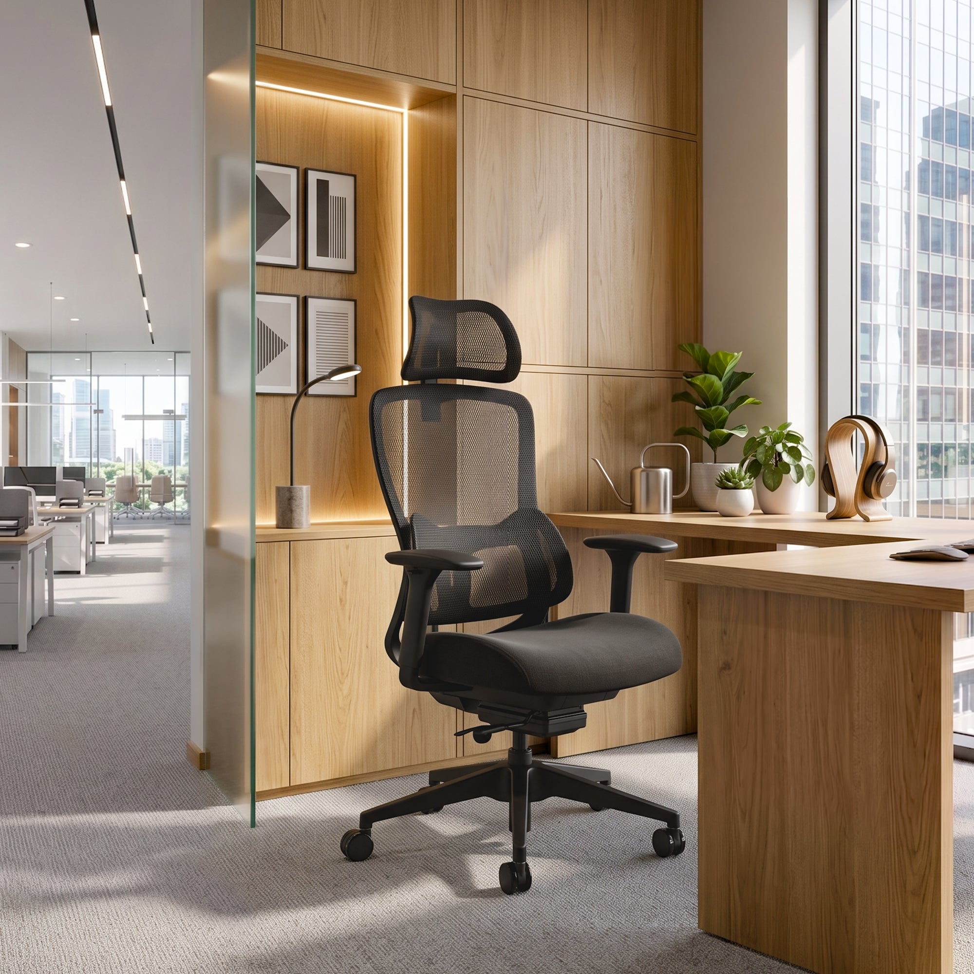 Lark, Adjustable Lumbar Ergonomic Office Chair