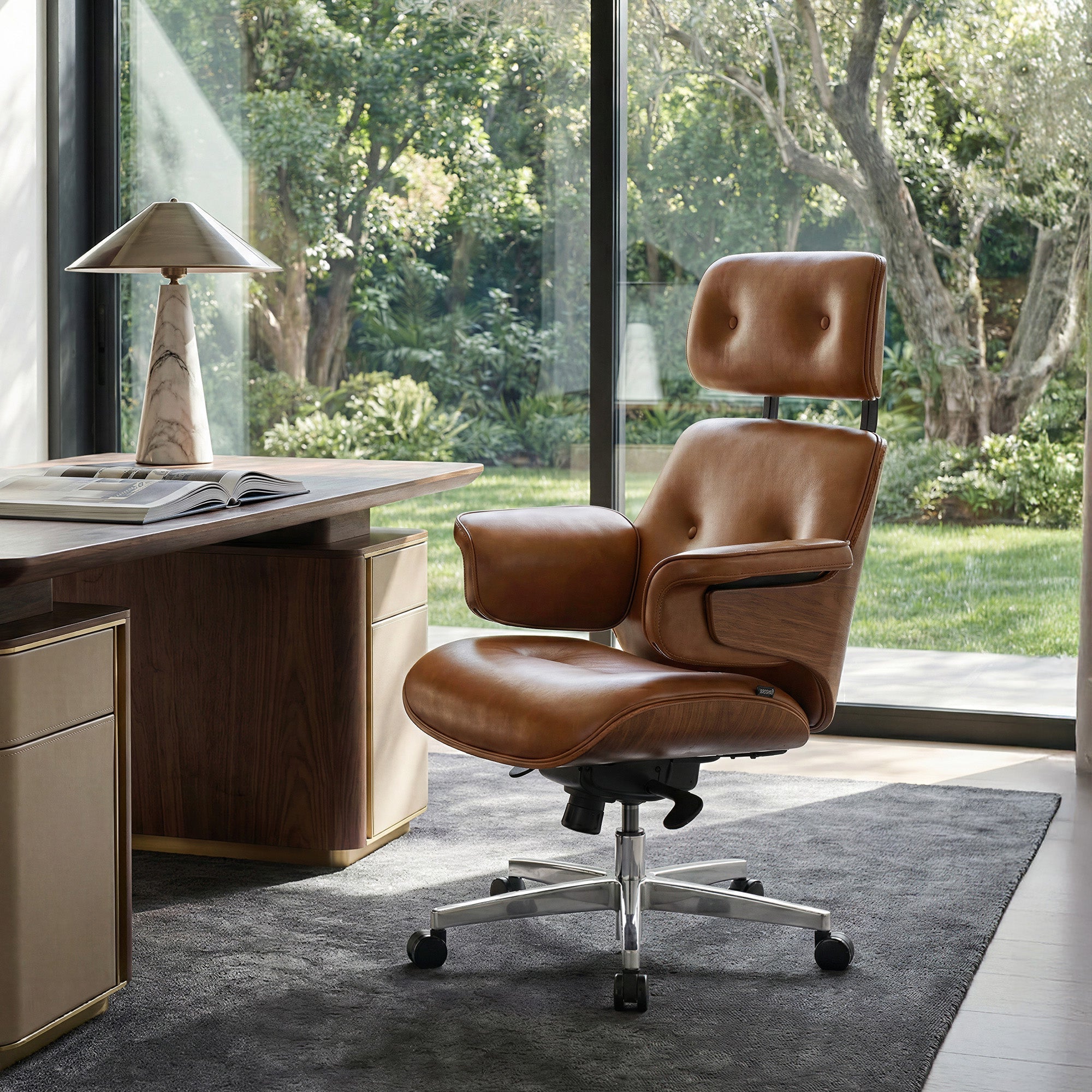 Mathias, Napa Leather Executive Office Chair