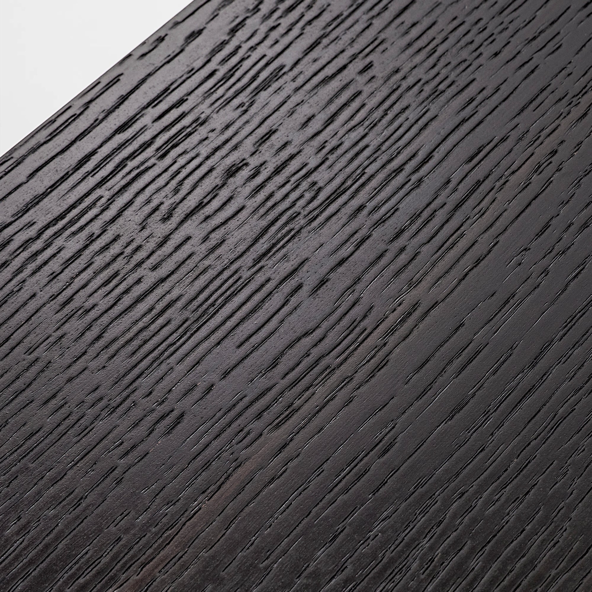 Zen desk wood finish
