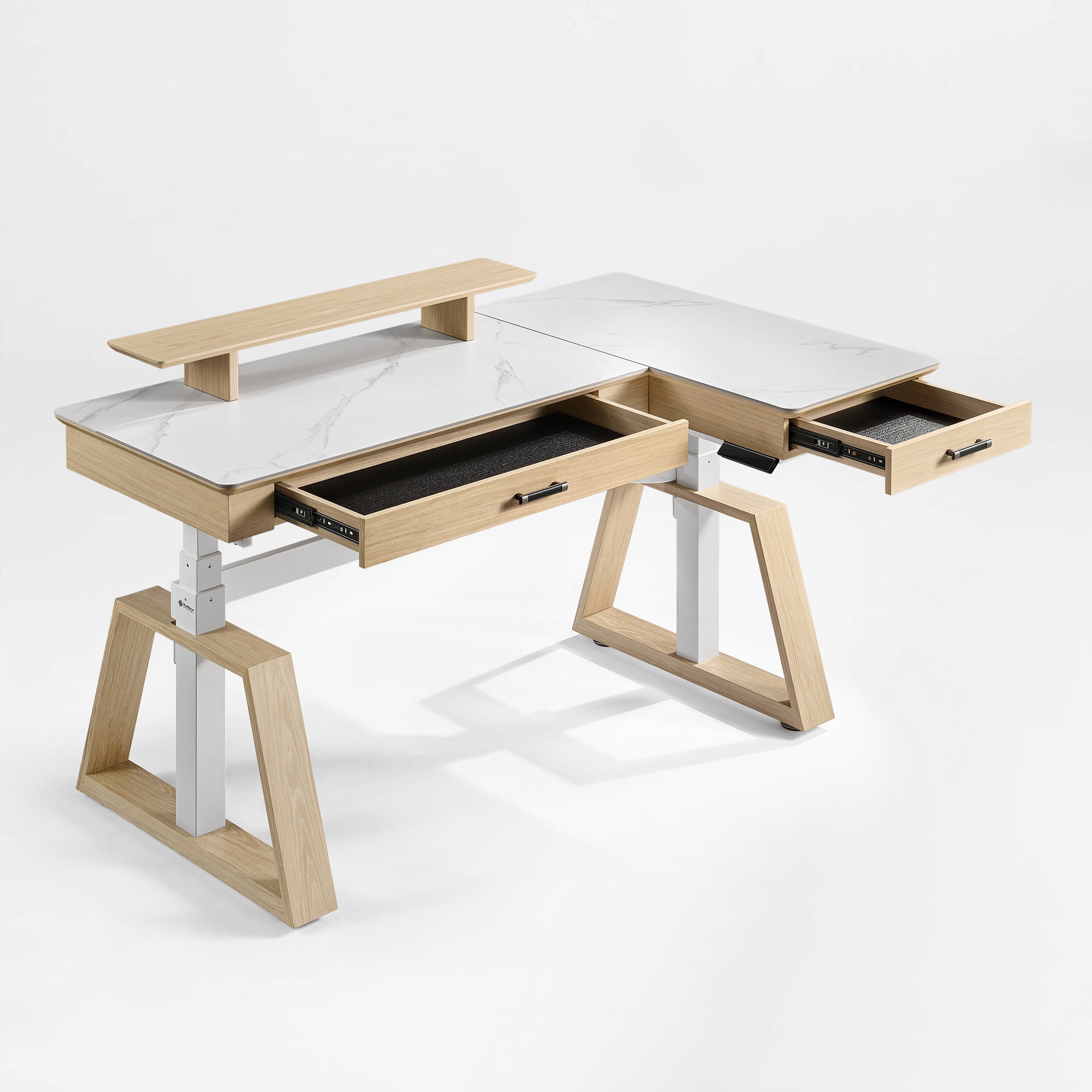 Ark Pro L-Shaped Standing Desk (63"x23")