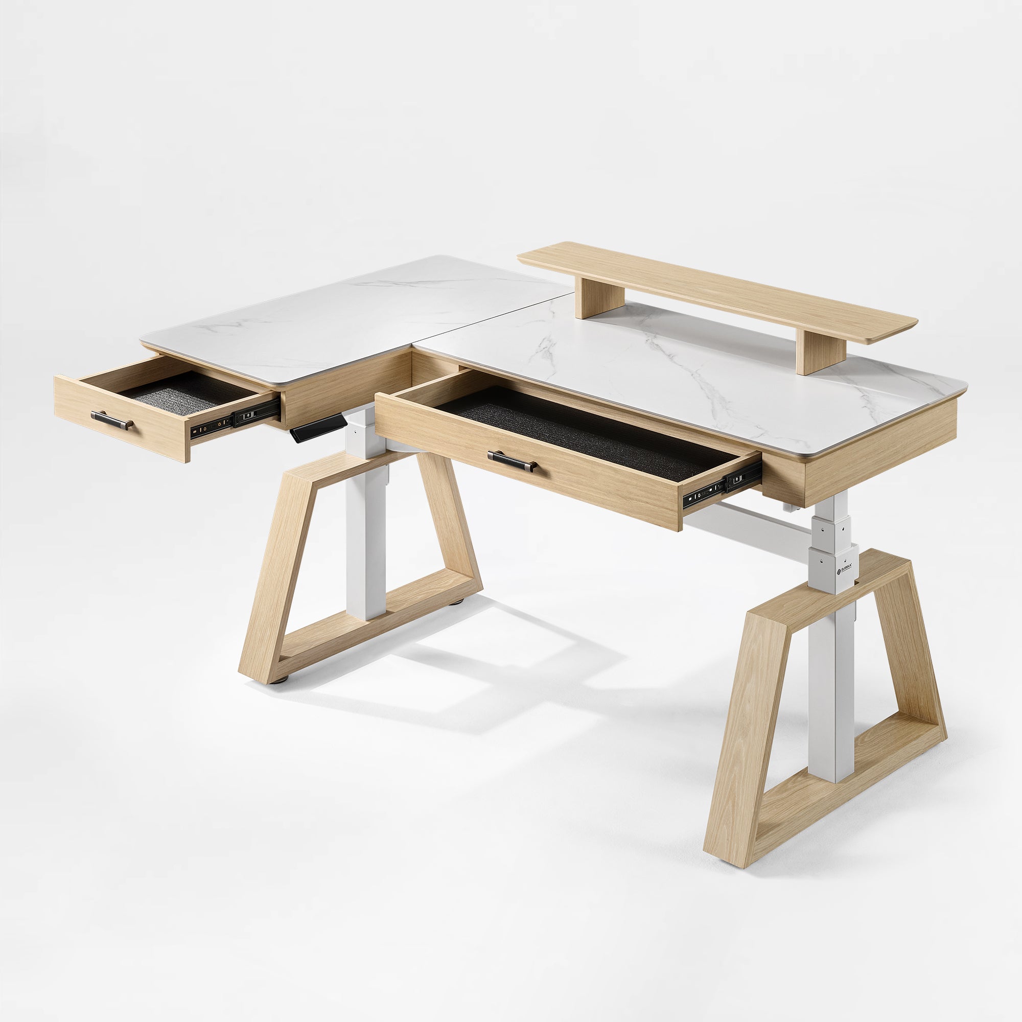 Ark Pro L-Shaped Standing Desk (63"x23")
