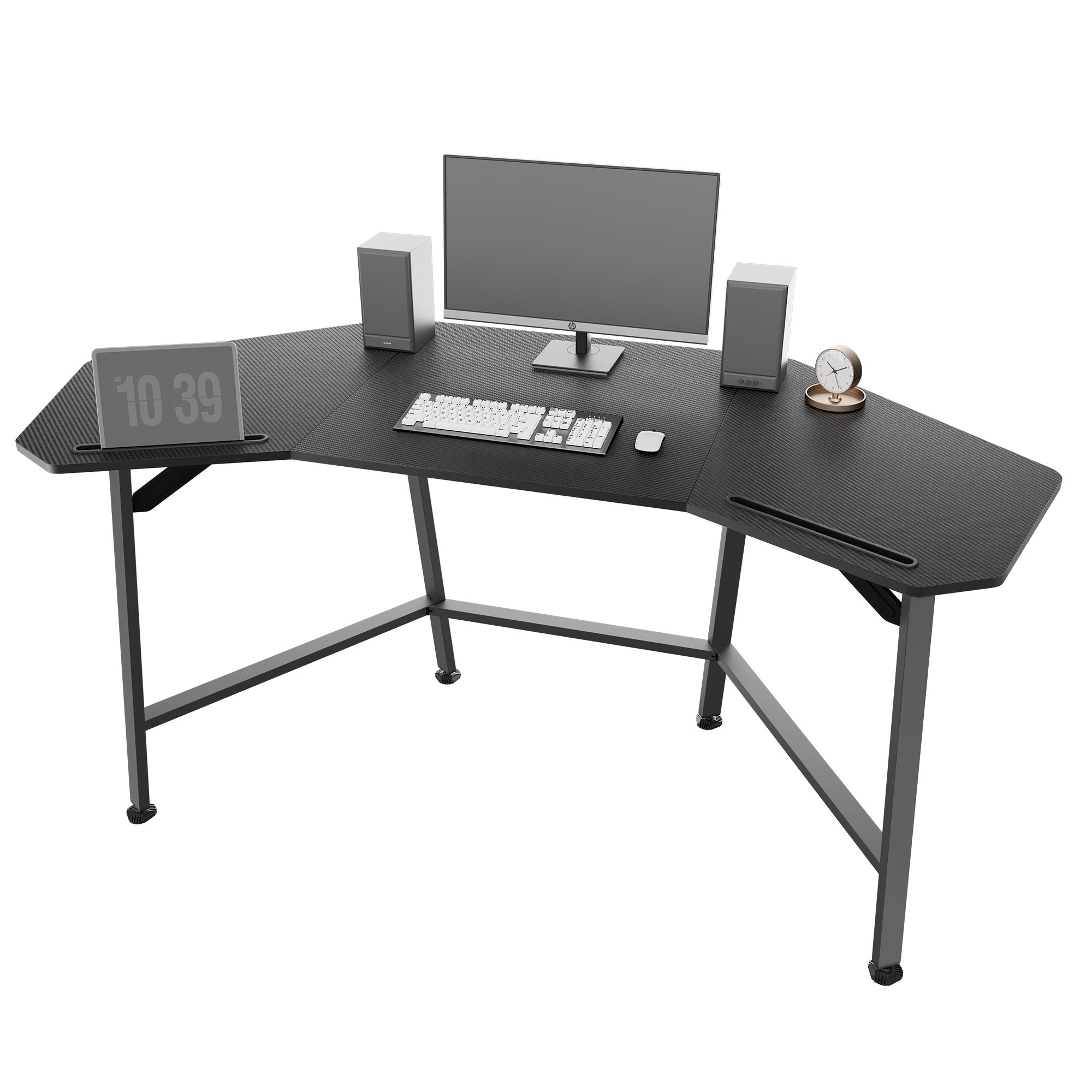 Aero Wing Shaped Studio Desk  (63" & 72'')
