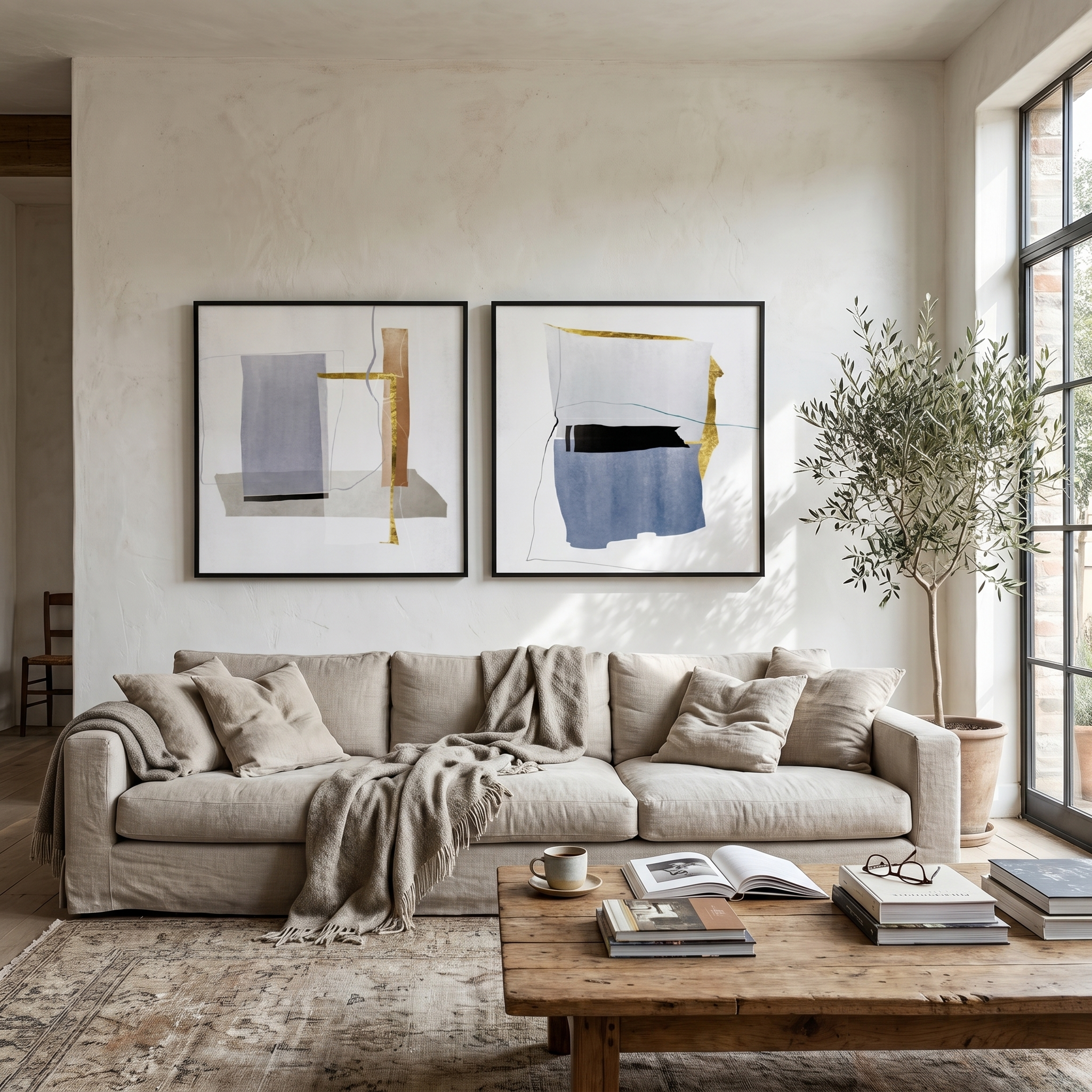 WA-04, 47x39, Wall Art, Set of 2